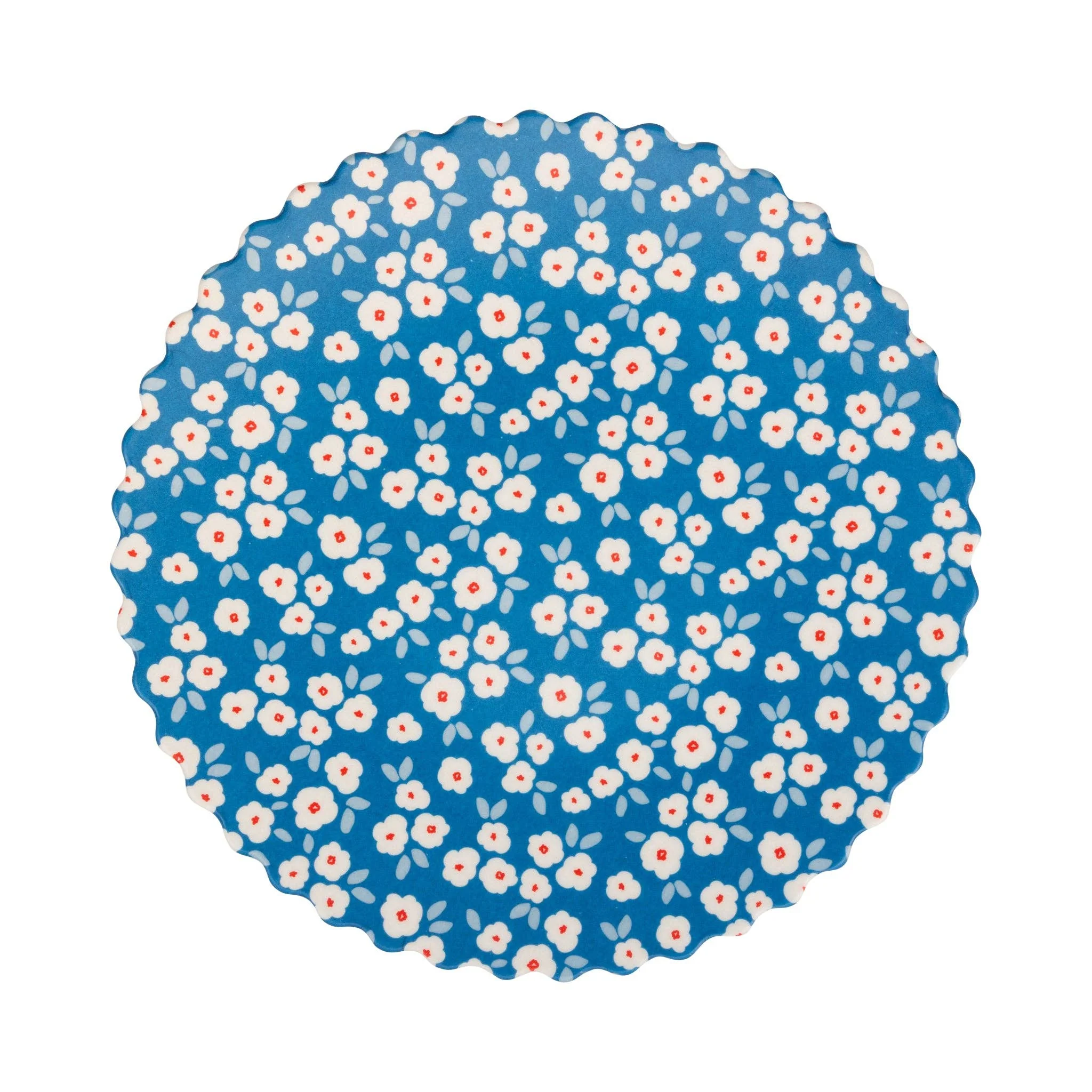 Floral Bamboo Patriotic Plate - Image 6