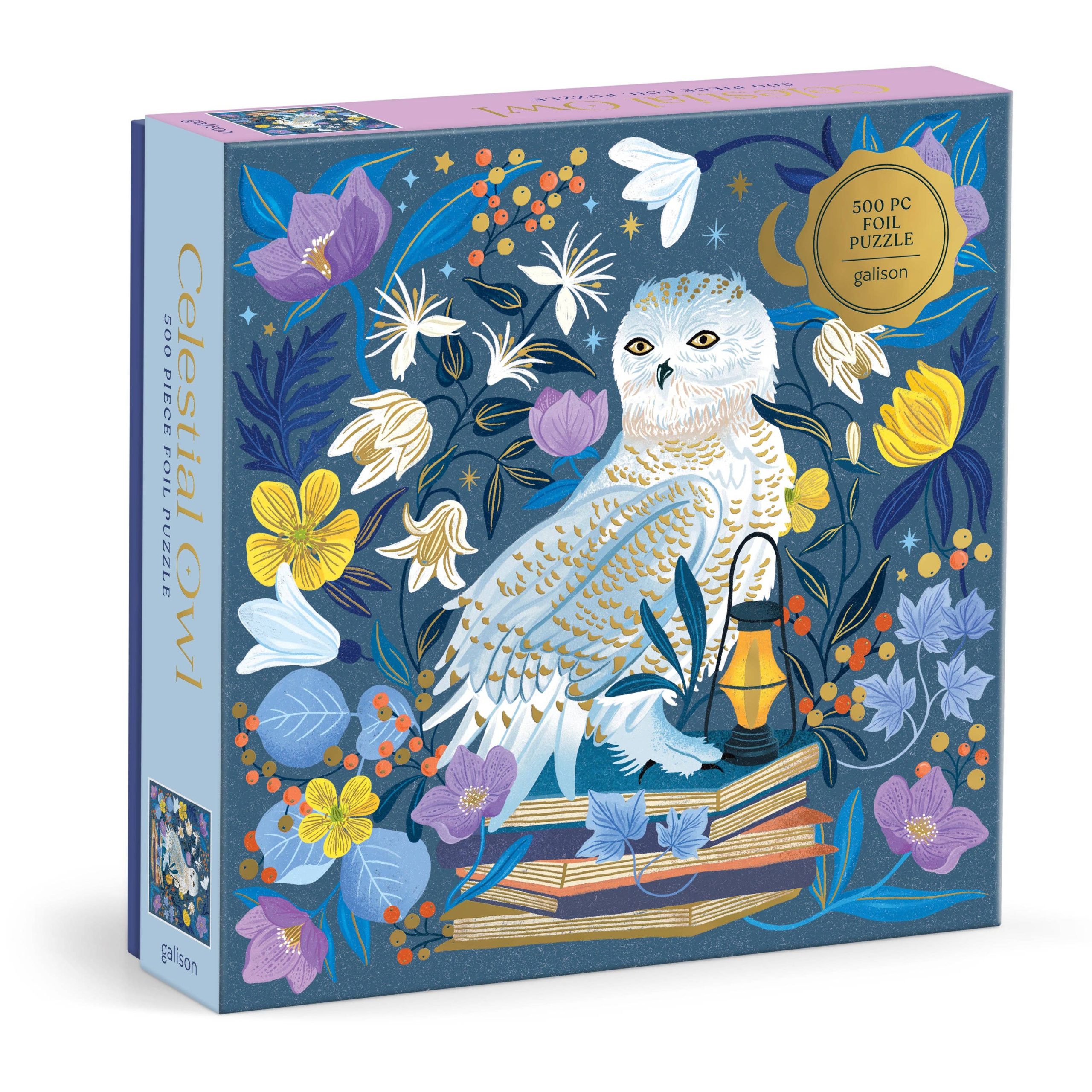 Celestial Owl 500 Piece Foil Puzzle - Image 7