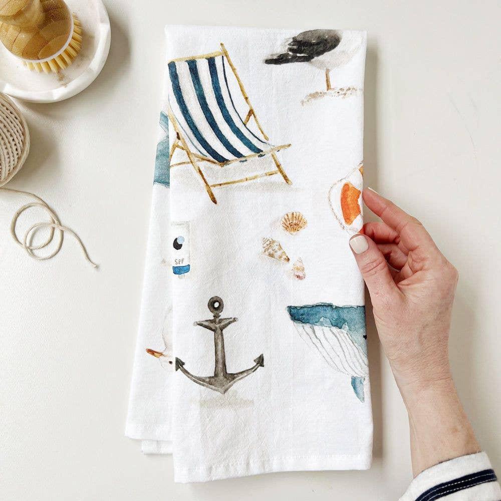 Seaside Tea Towel - Image 2