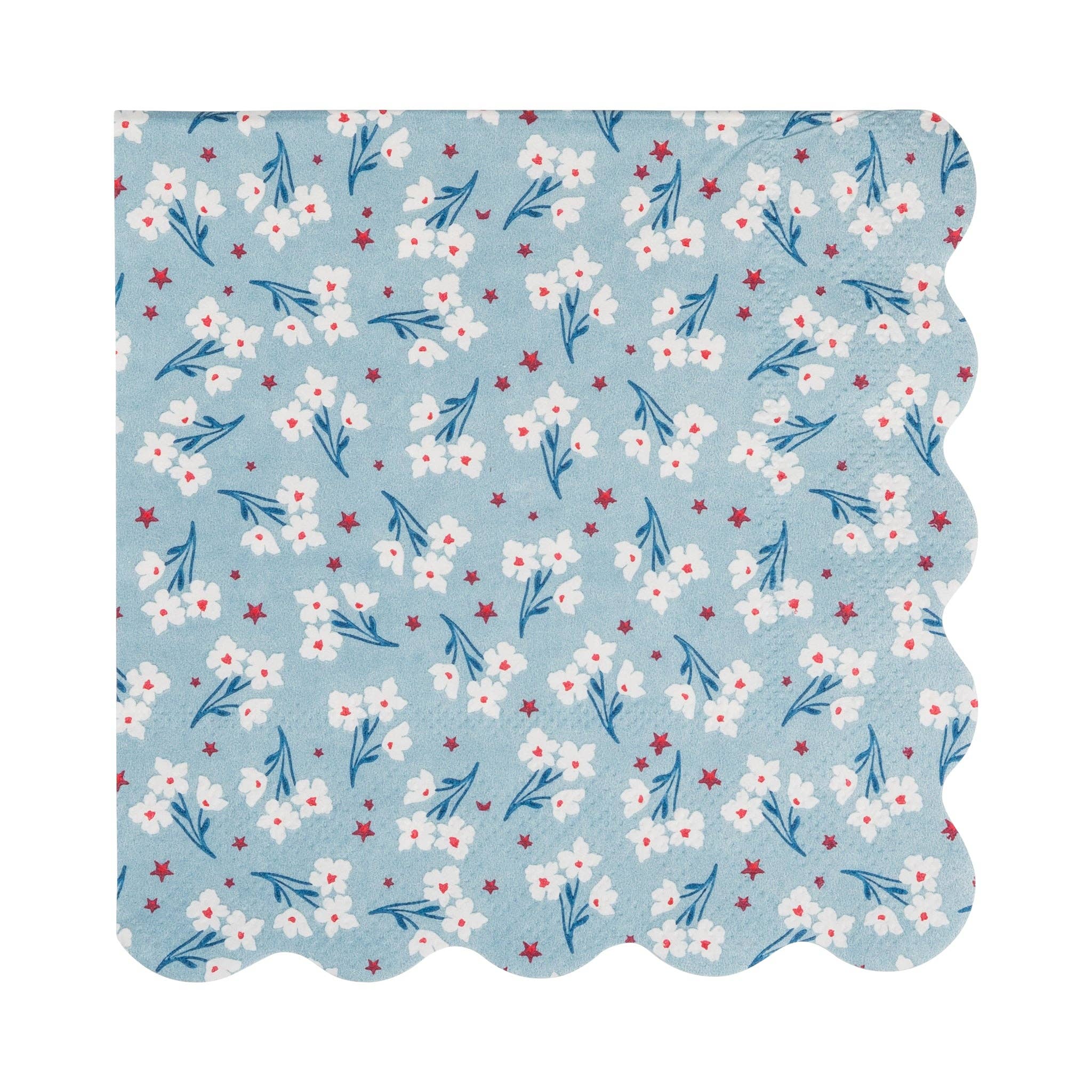 Floral Cocktail Paper Napkin Set - Image 4