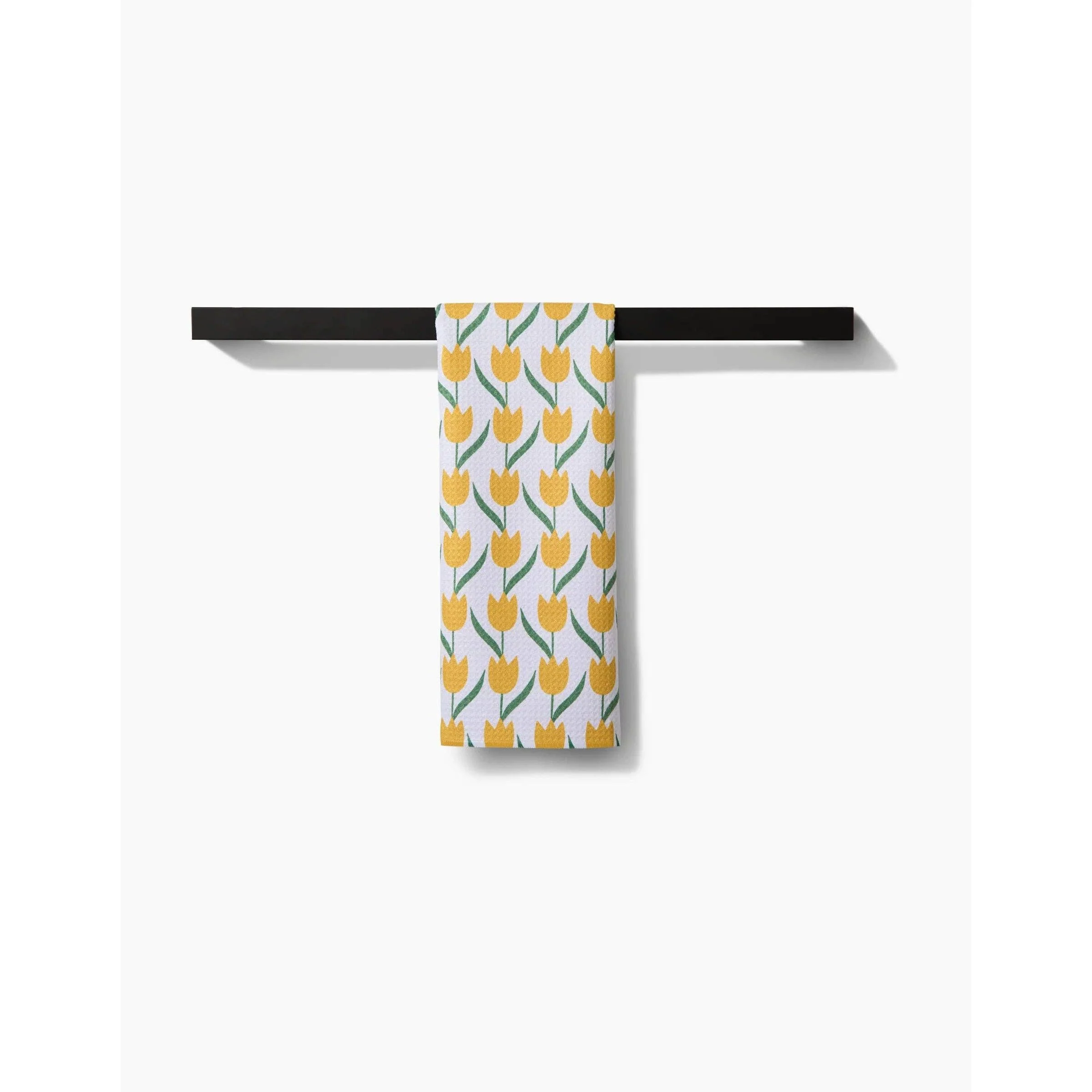 Tulip Flowers Geometry Tea Towel - Image 4