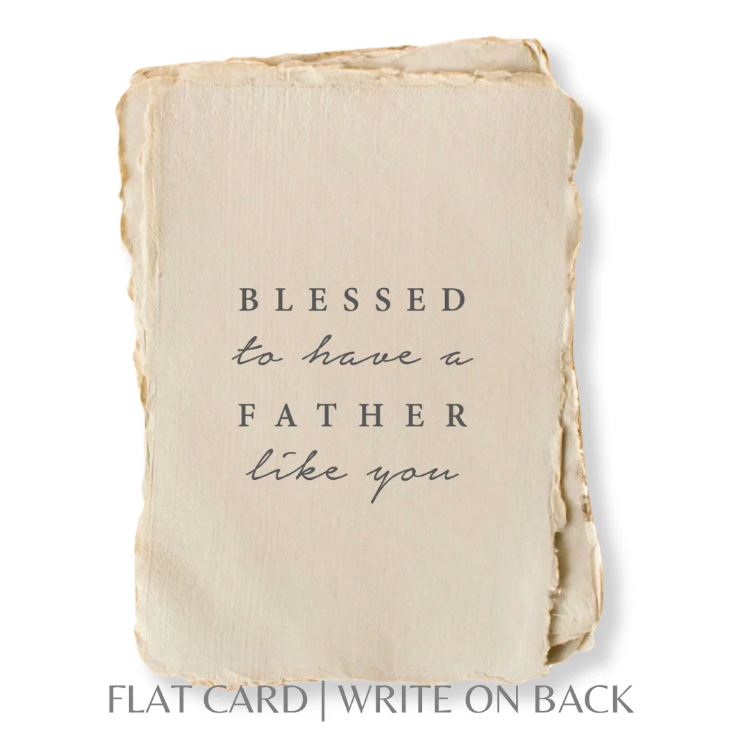 Blessed to have a Father like you | Father's Day Card - Image 2