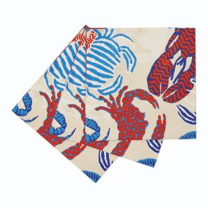 Sandy Claws Paper Cocktail Napkins (Pack of 25)