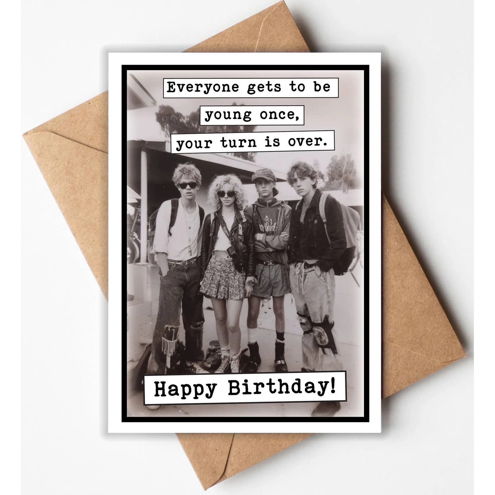Your Turn Is Over Funny Birthday Card - Image 5