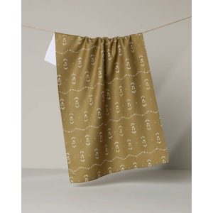 Laurel Geometry Tea Towel