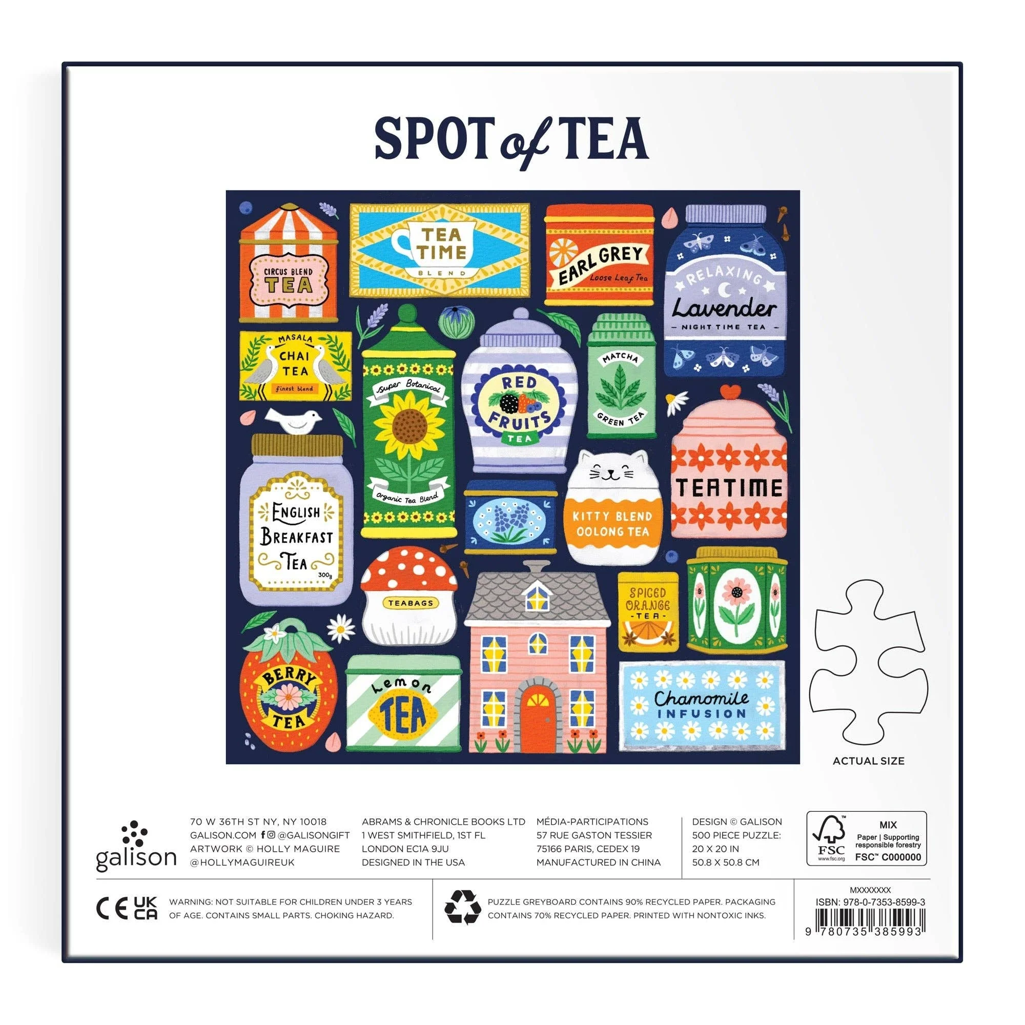 Spot of Tea 500 Piece Puzzle - Image 6