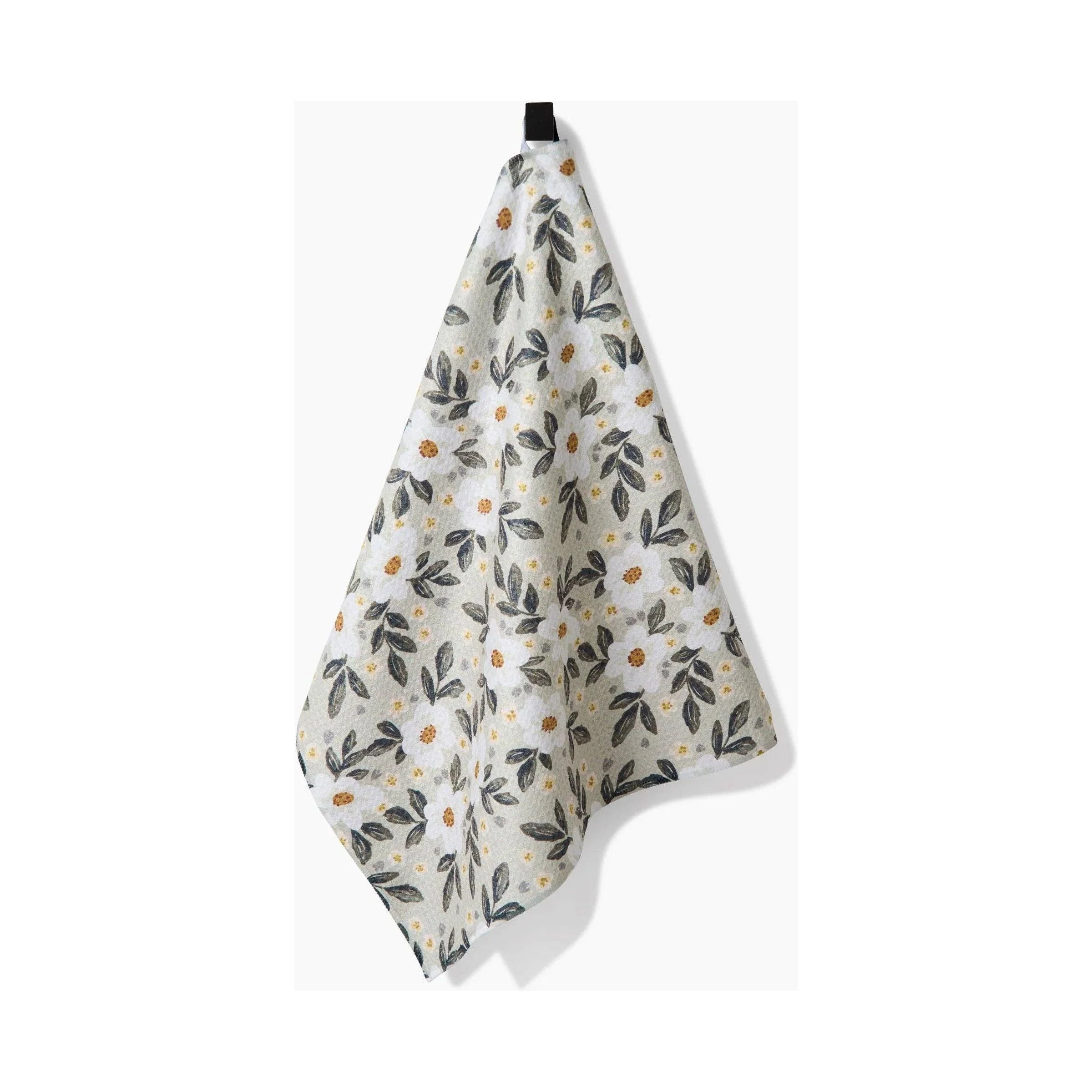 Painted Spring Flowers Tea Towel - Image 3