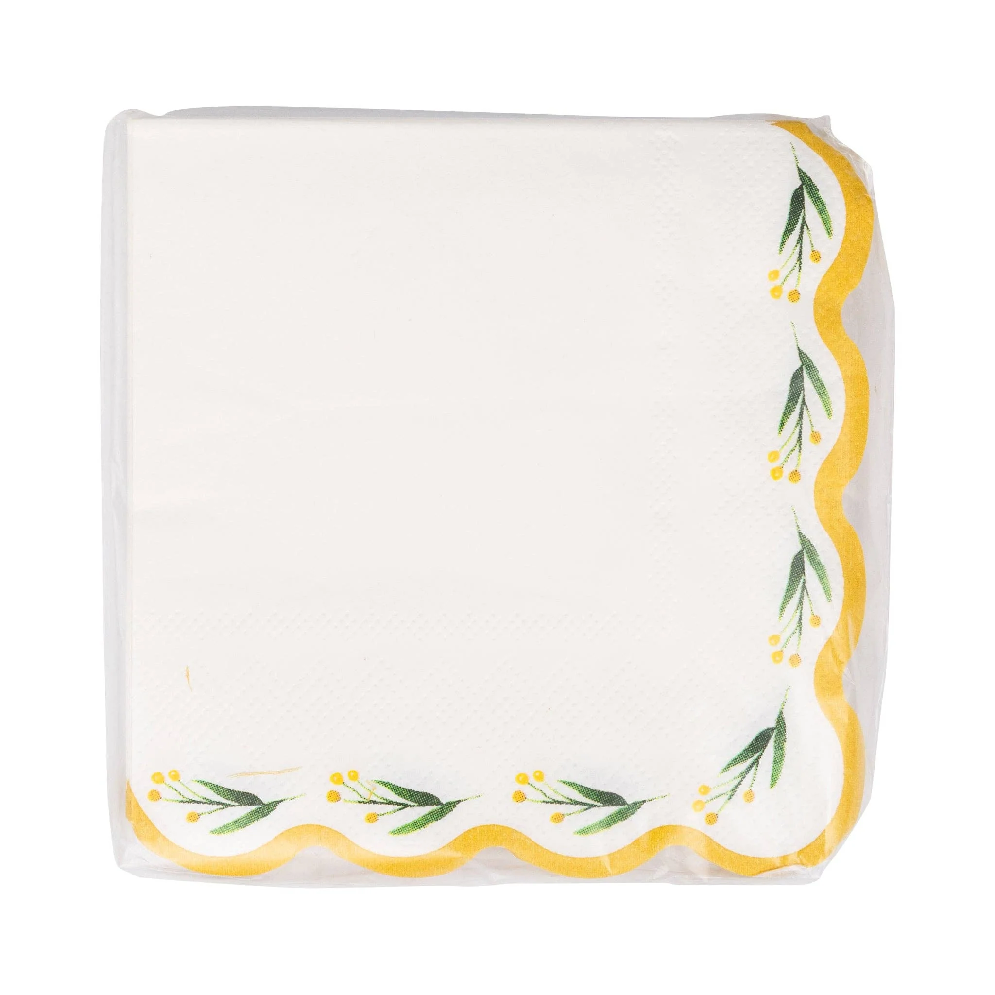 Sprig Wave Cocktail Napkin - Image 2