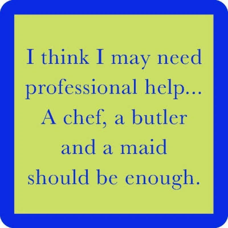 Professional Help Coaster | Funny Party Gift | Home Bar Decor