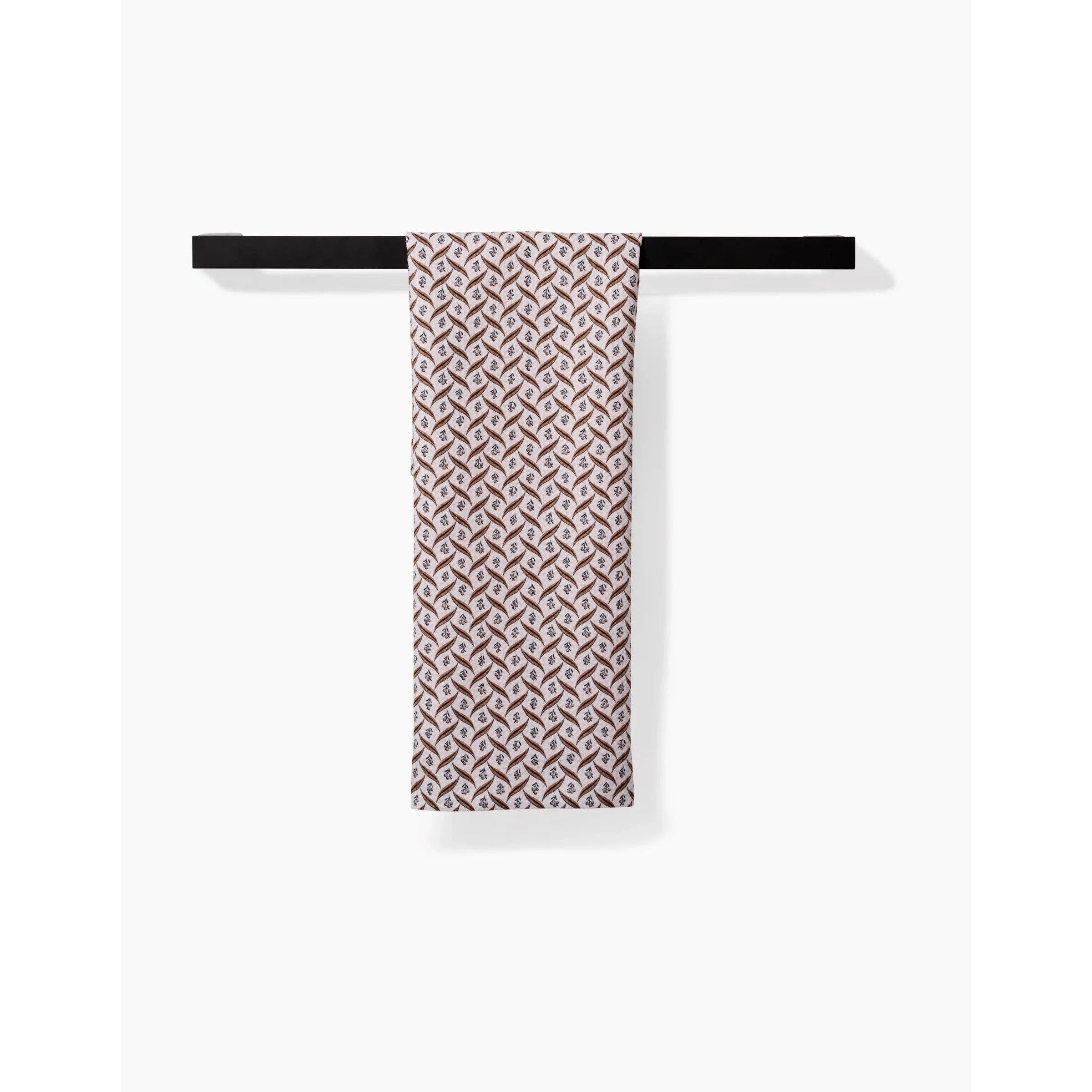Plated Fall Berry Natural Geometry Tea Towel - Image 4