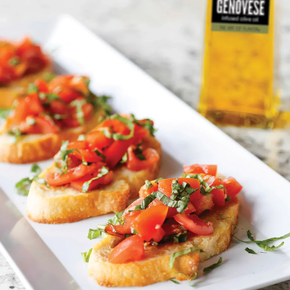 Basil Genovese Infused Olive Oil - Image 2