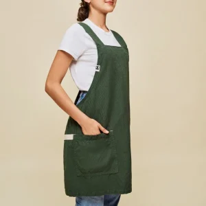 Hedley & Bennett Kitchen Smock in Broccolini