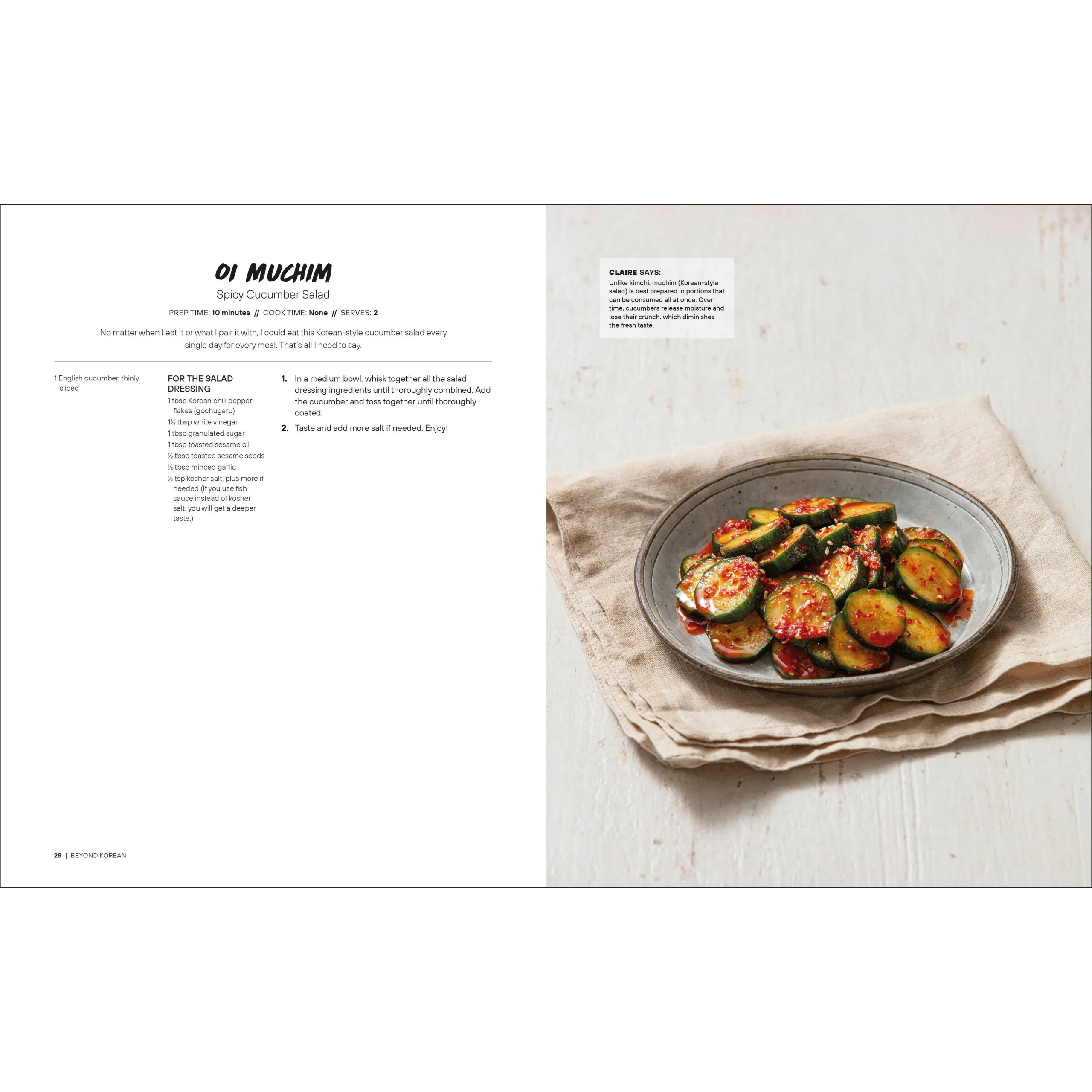 Beyond Korean Cookbook - Image 2