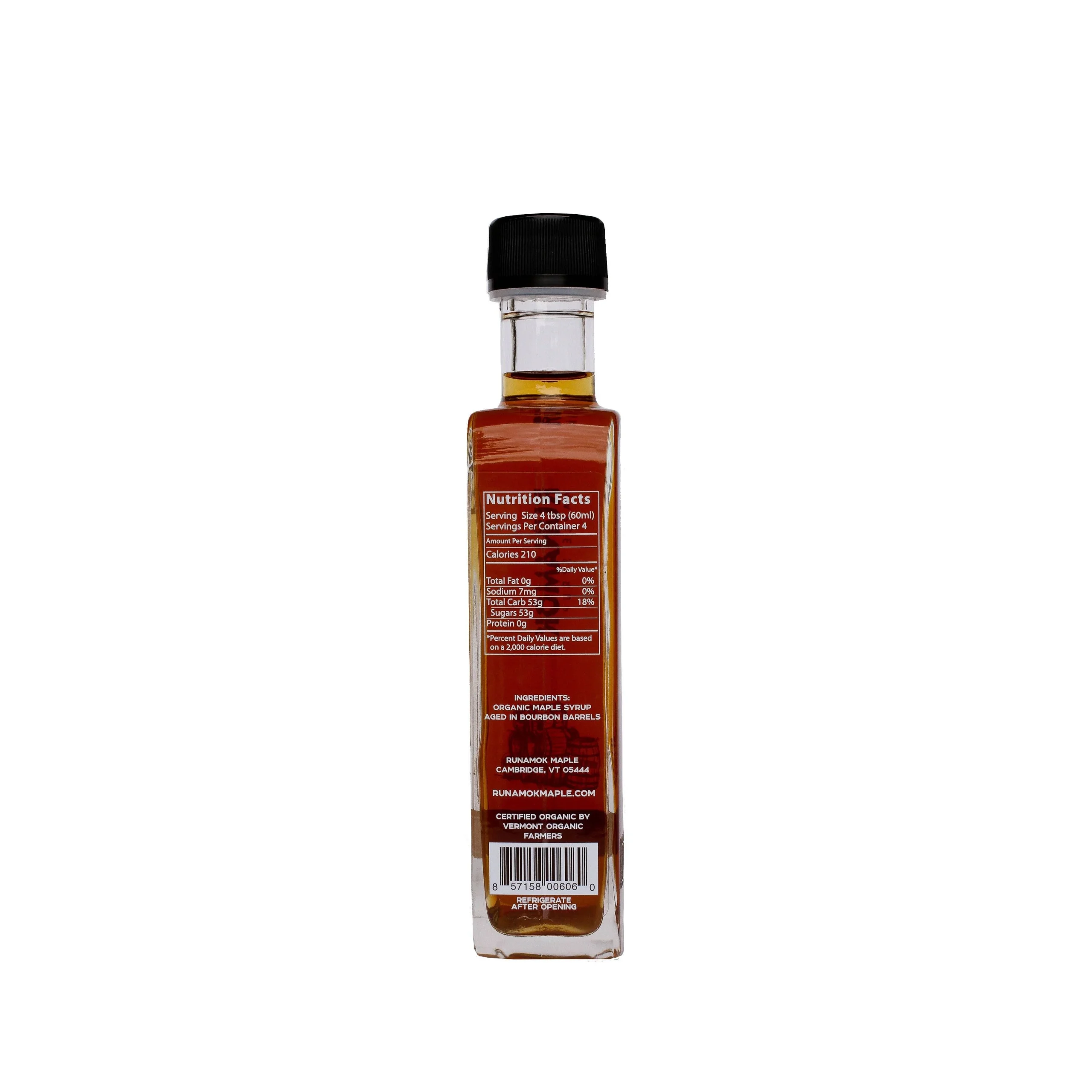 Bourbon Barrel-Aged Organic Vermont Maple Syrup - Image 4