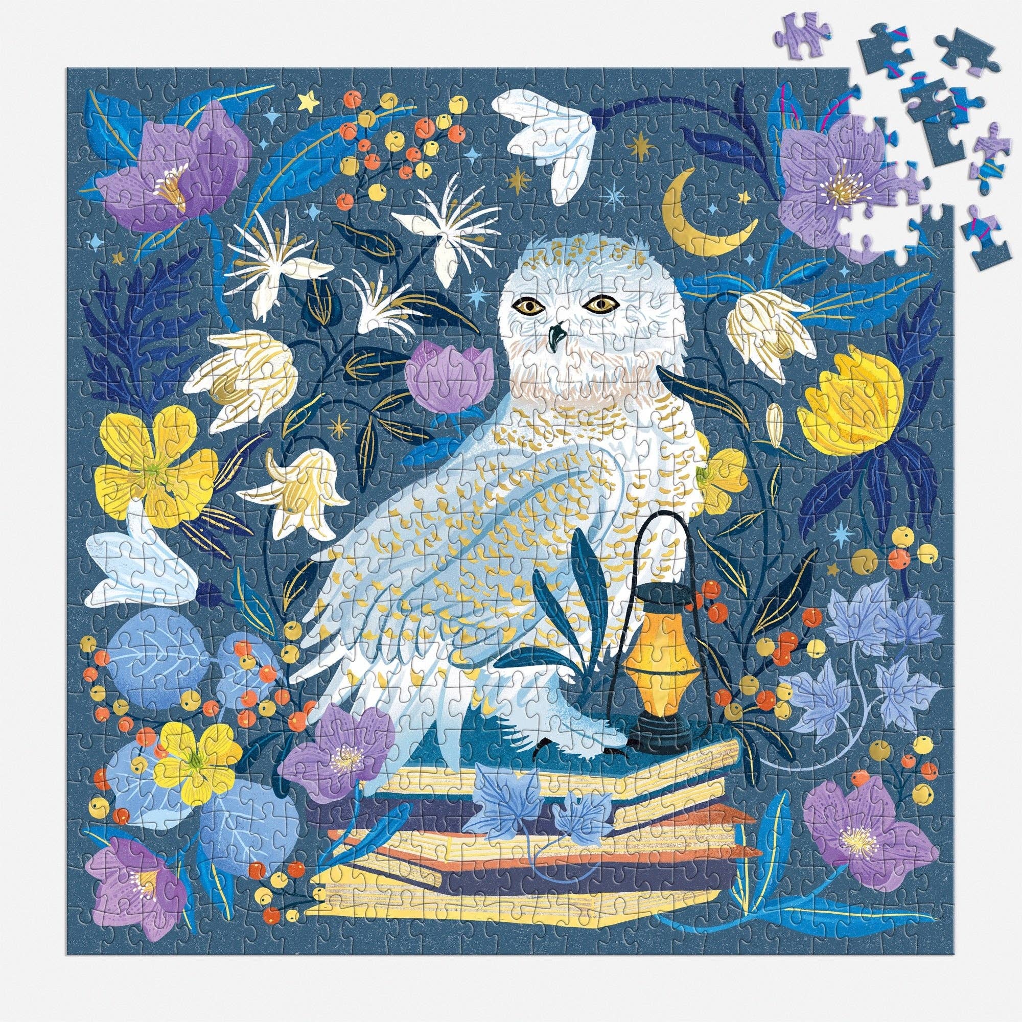 Celestial Owl 500 Piece Foil Puzzle - Image 4