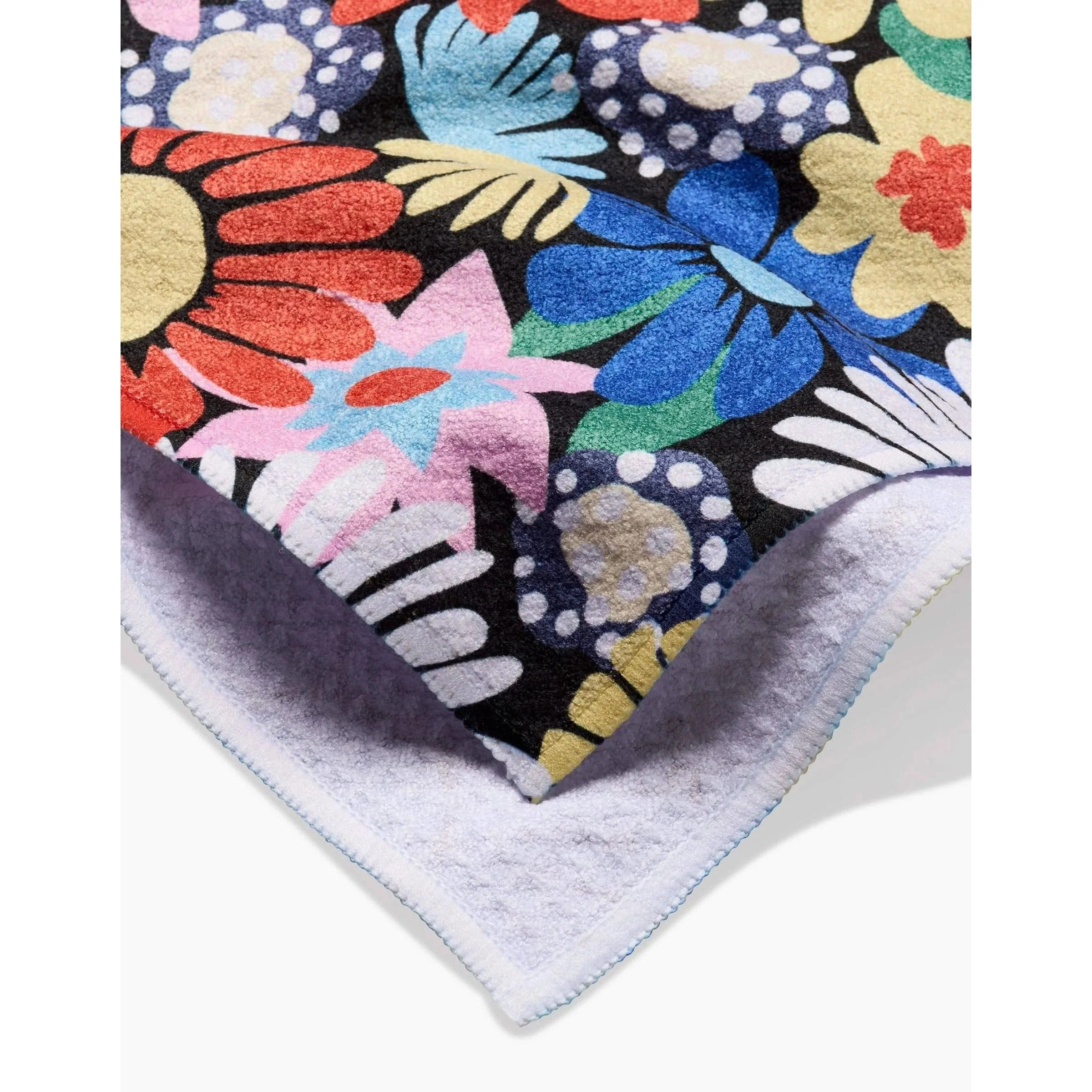 Wildflowers Bouquet Geometry Tea Towel - Image 2