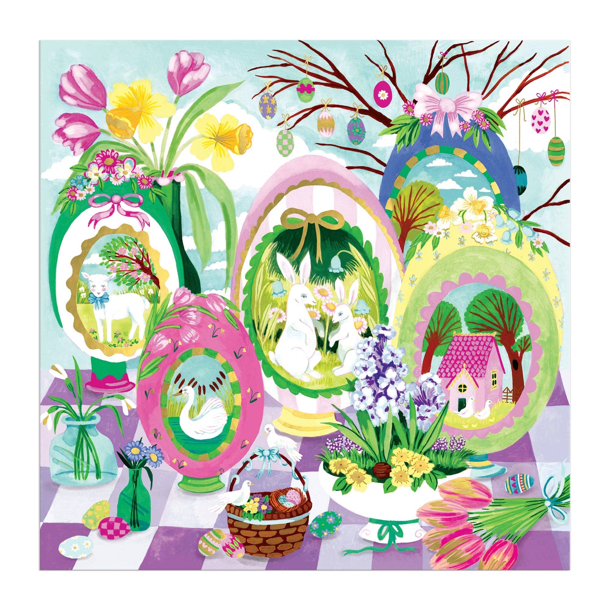 Windows to Spring 500 Foil Piece Puzzle - Image 5