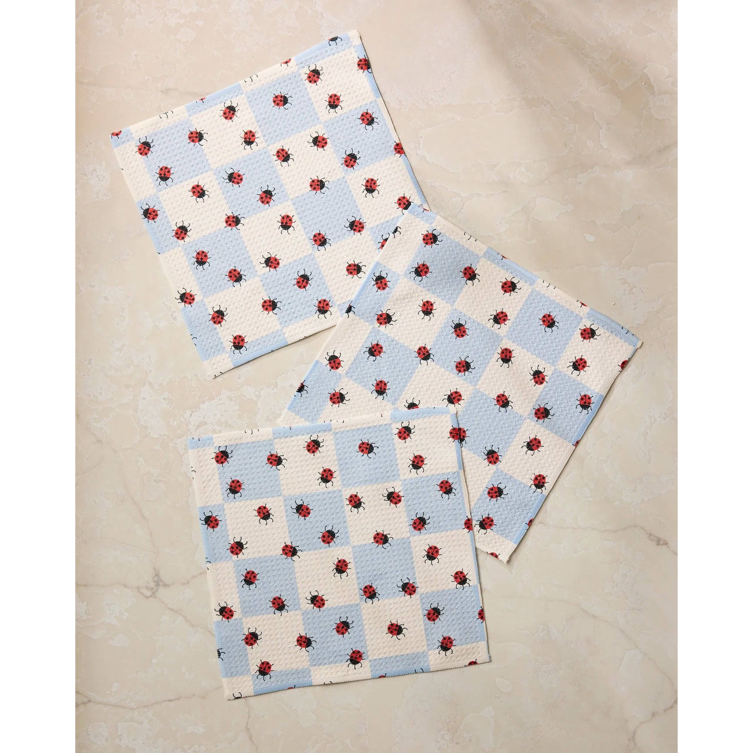 Mariquita Pop Dishcloth Set