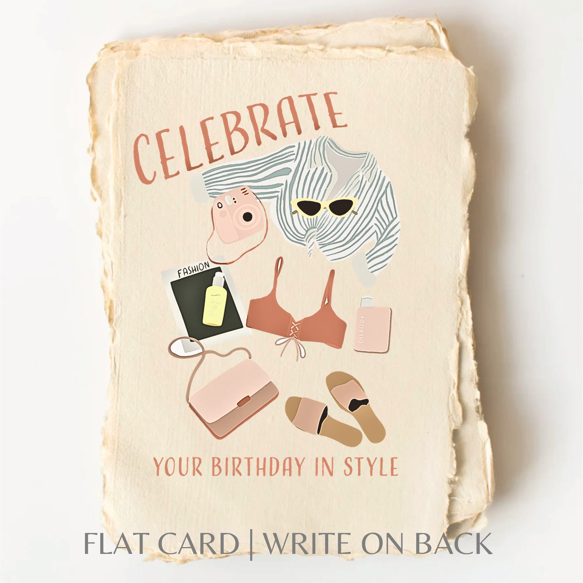 Birthday In Style | Eco-Friendly Fair Trade Greeting Card - Image 2