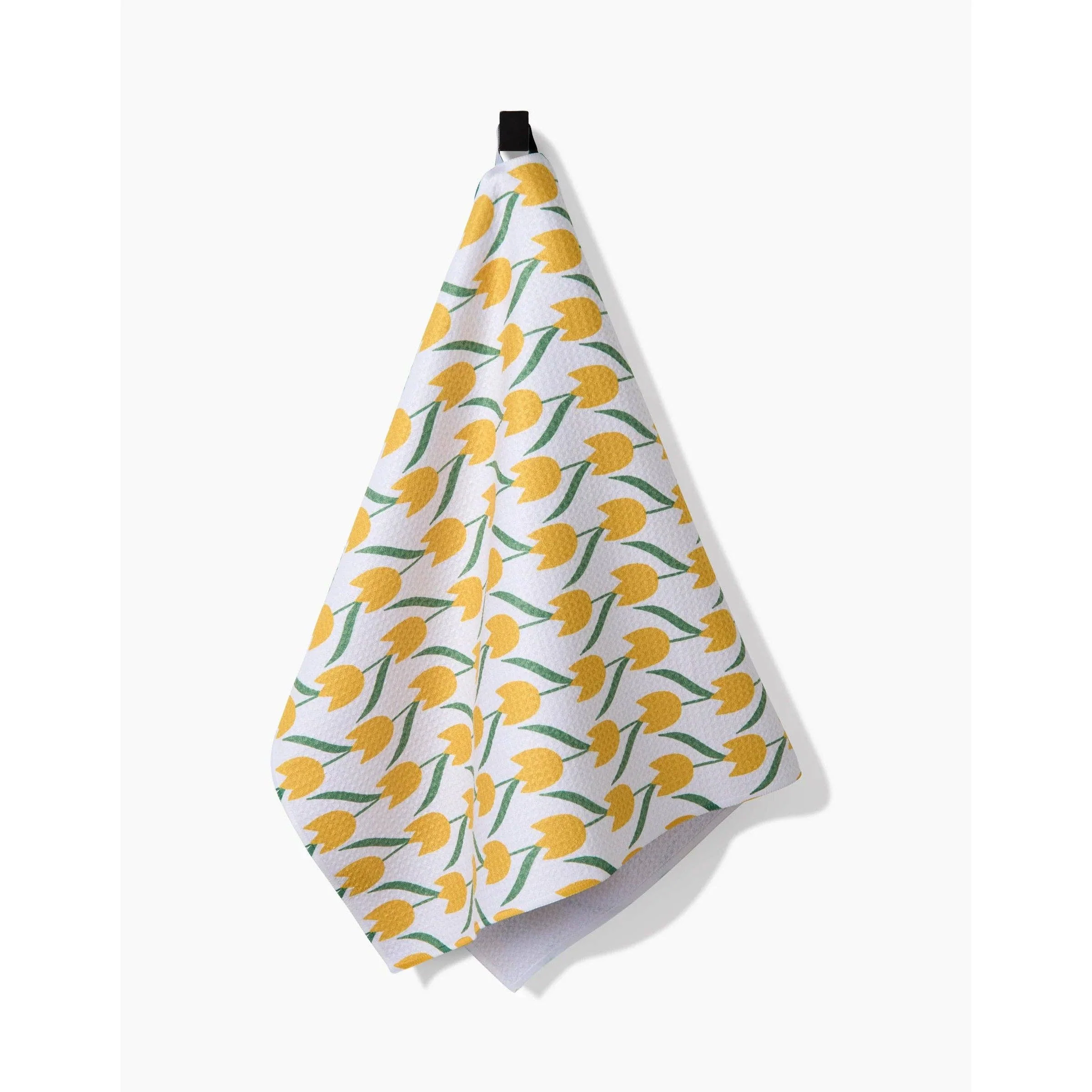 Tulip Flowers Geometry Tea Towel - Image 3