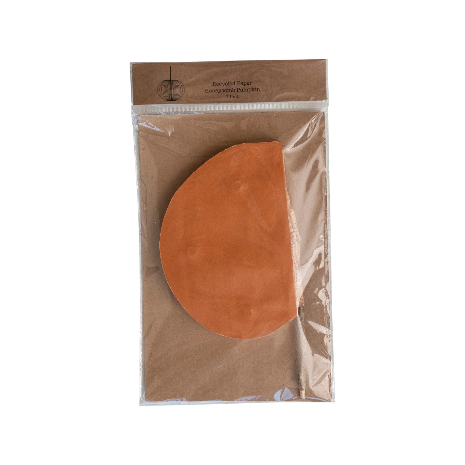 Honeycomb Paper Pumpkin - Image 2
