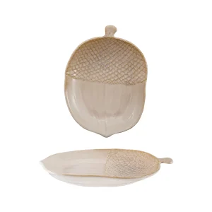 Acorn Stoneware Platter