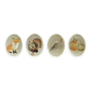 Woodland Harvest Stoneware Platter
