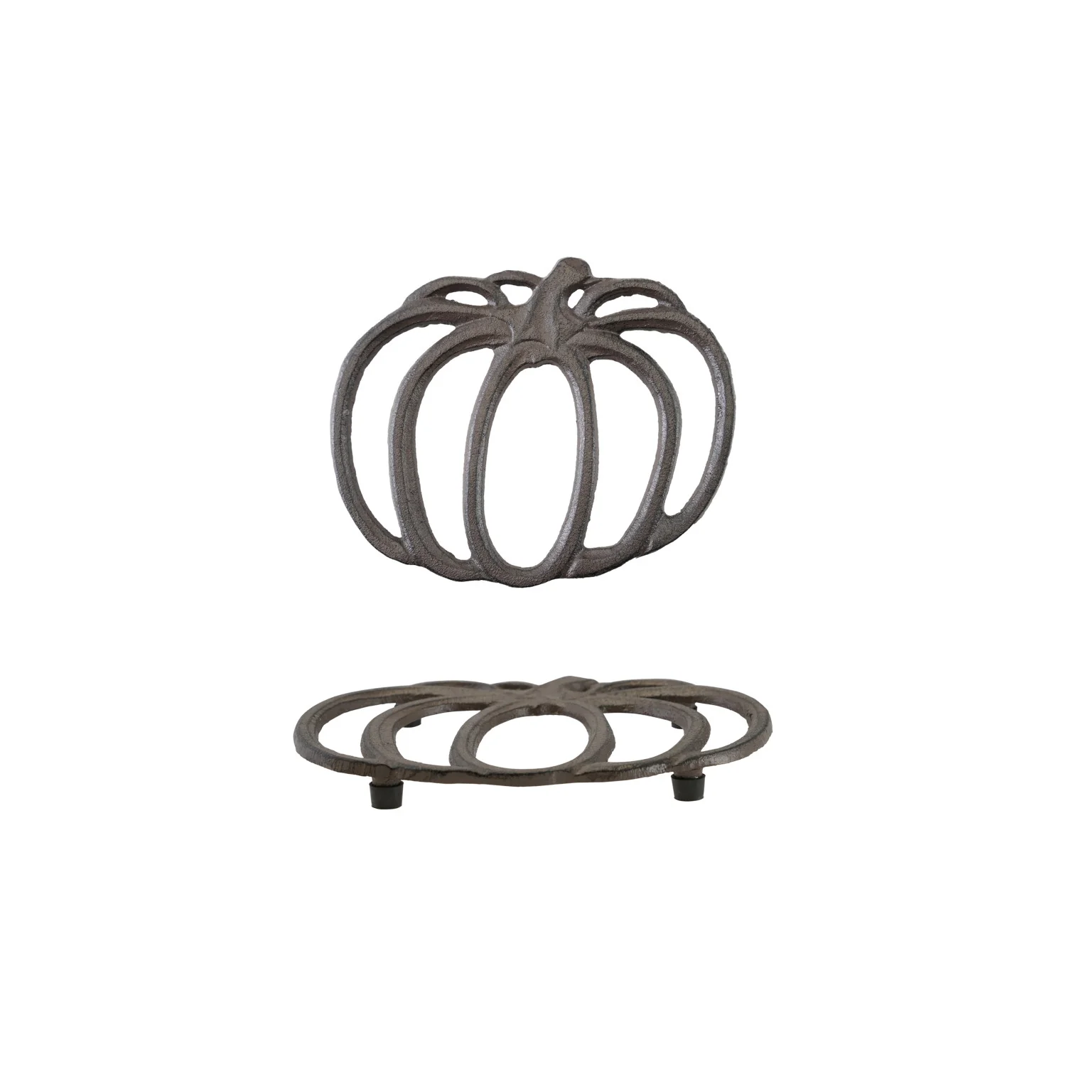 Cast Iron Pumpkin Shaped Trivet