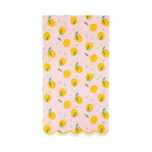 Lemons Paper Dinner Napkin