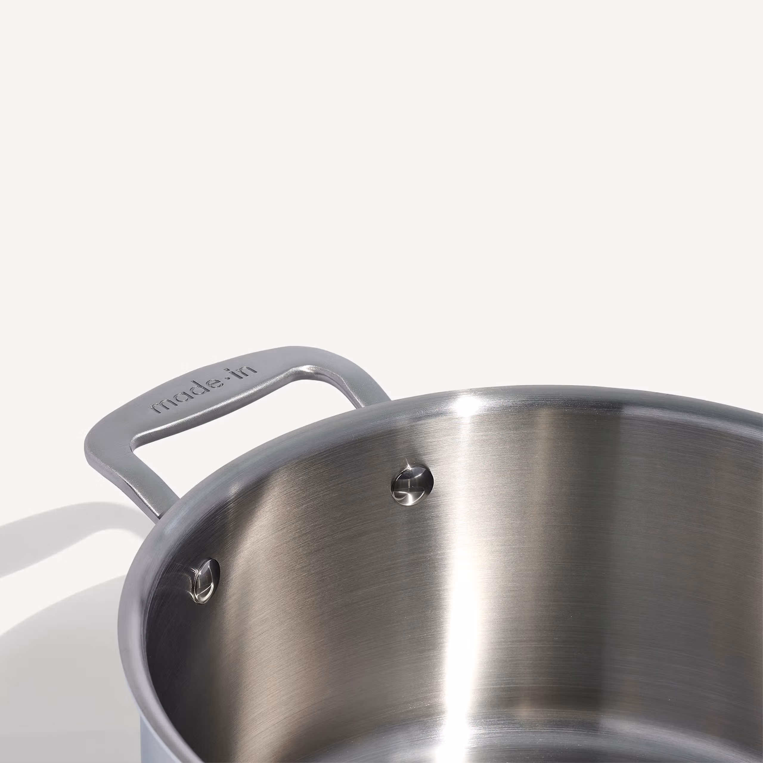 Made In Stainless Clad Stock Pot. 6 Qt - Image 4