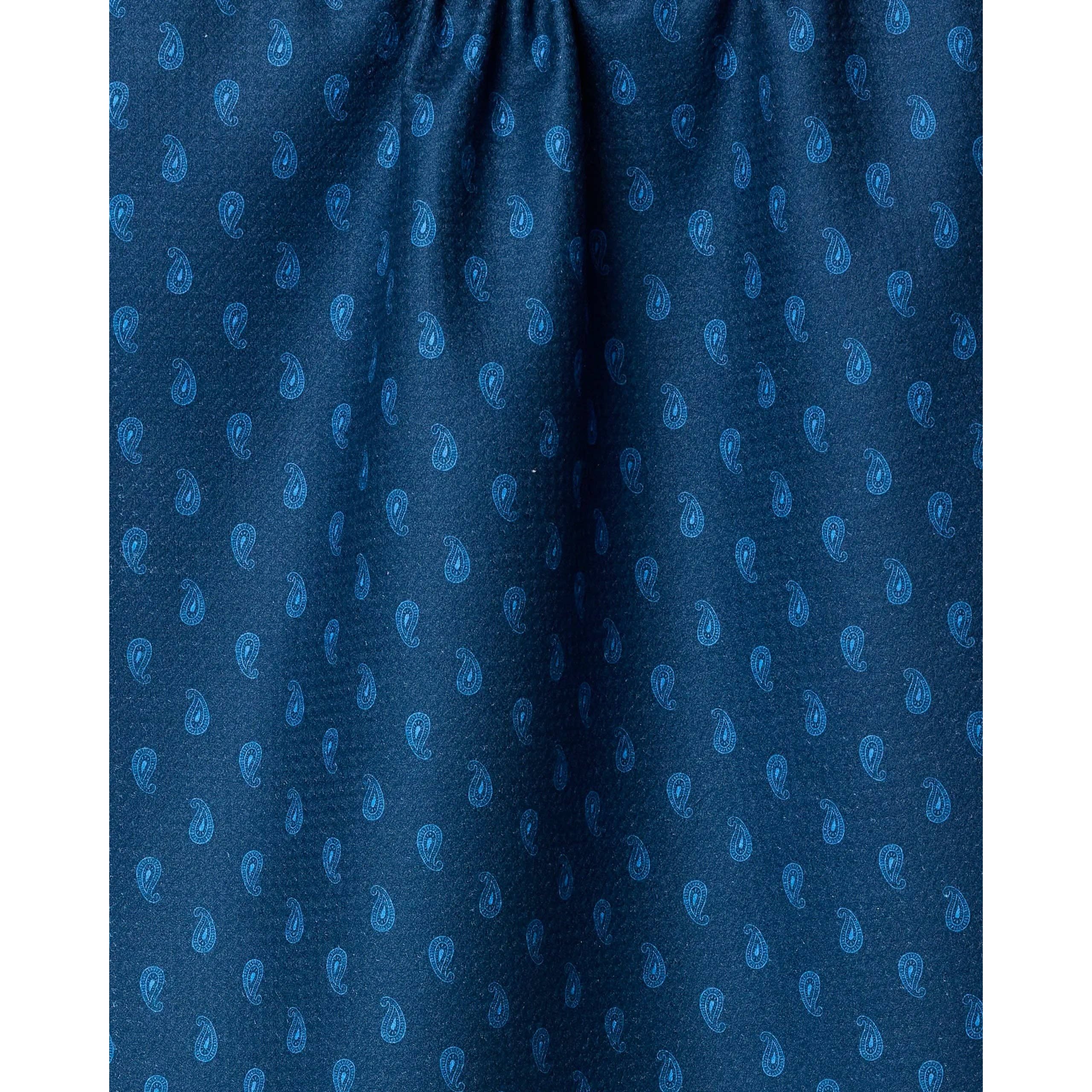 Stirrup Indigo Geometry Tea Towel - Image 2