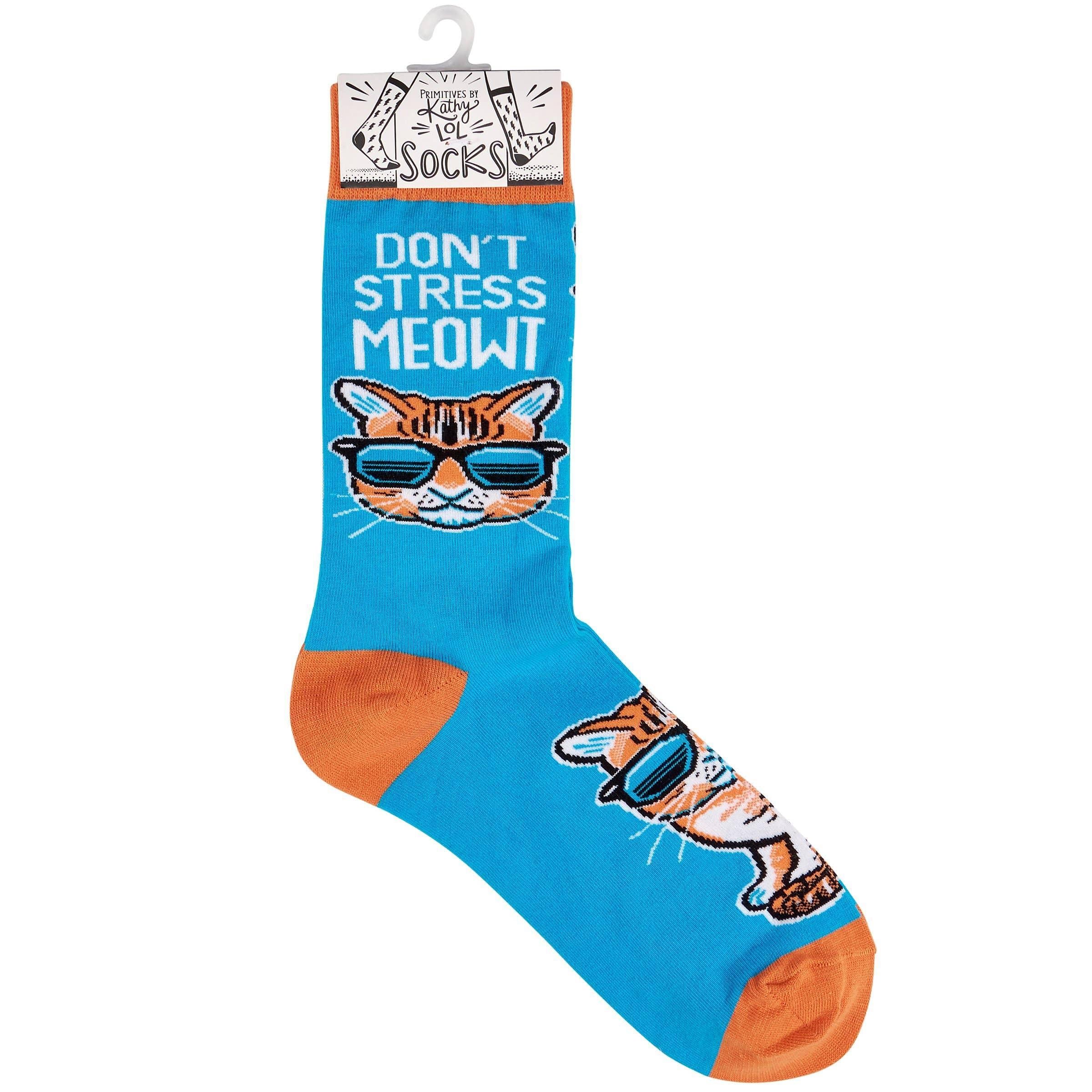 Don't Stress Meowt Socks - Image 4