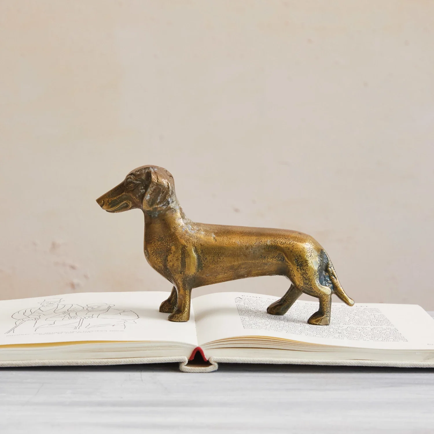 Bronze Finished Dachshund Figurine - Image 7
