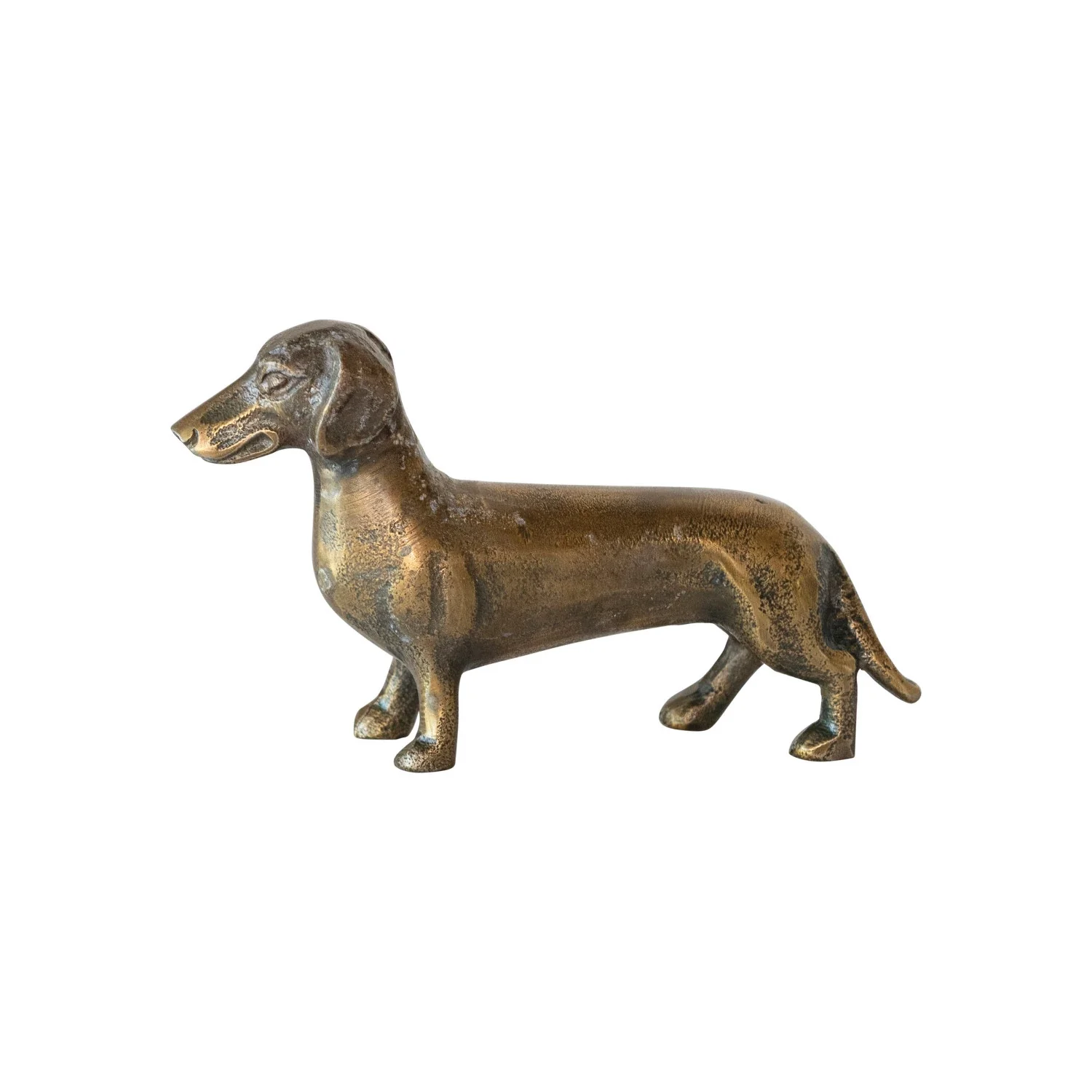 Bronze Finished Dachshund Figurine - Image 6