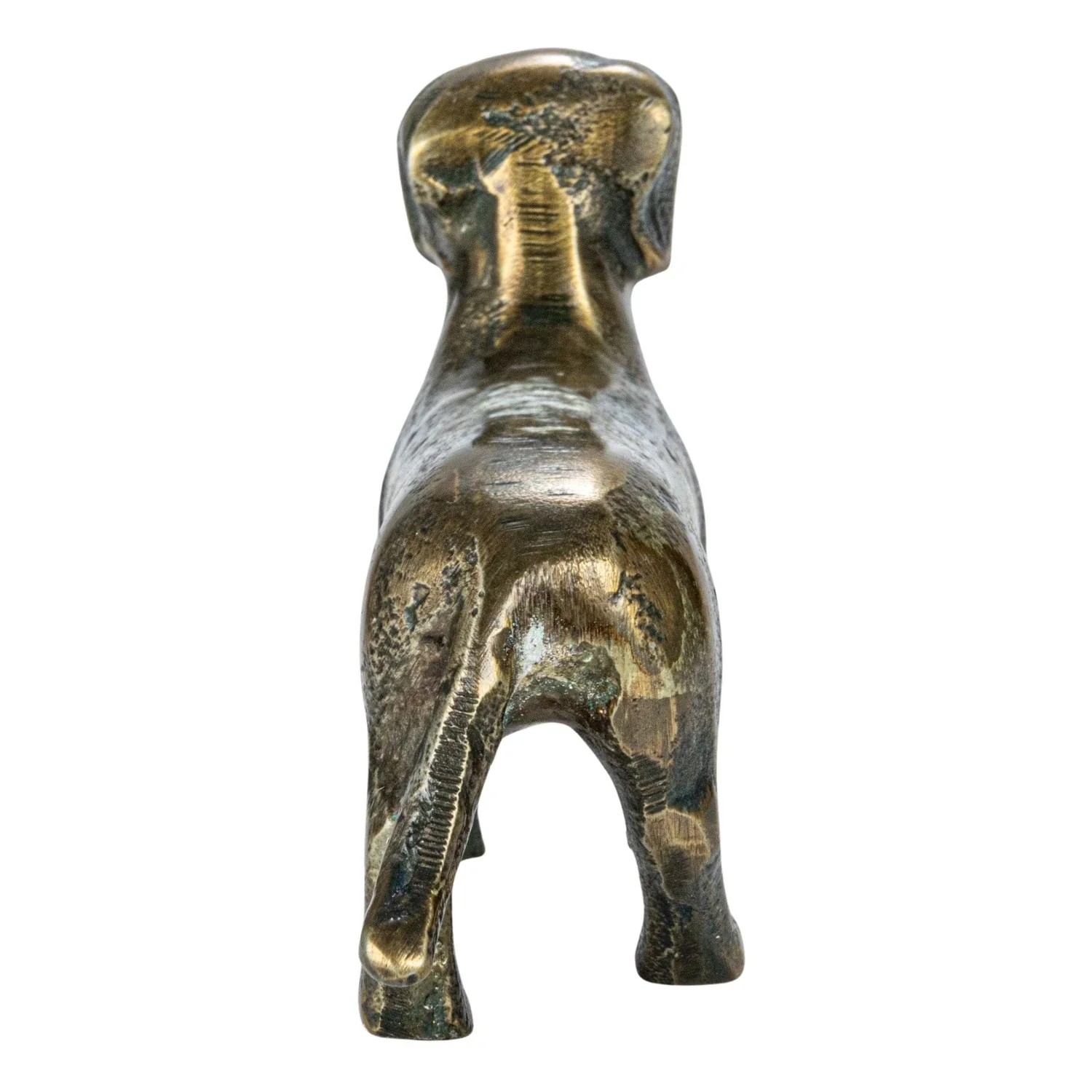 Bronze Finished Dachshund Figurine - Image 5
