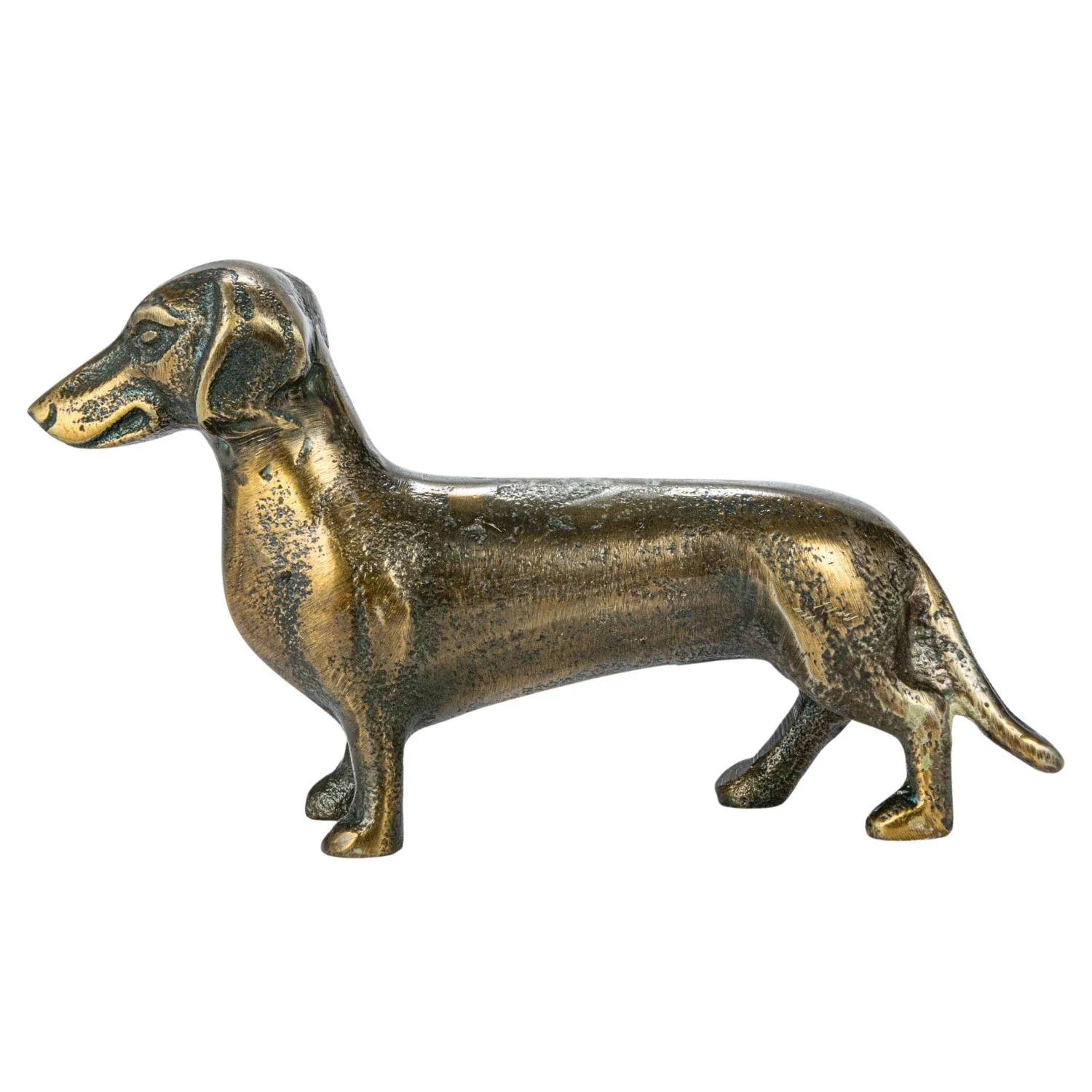 Bronze Finished Dachshund Figurine - Image 4