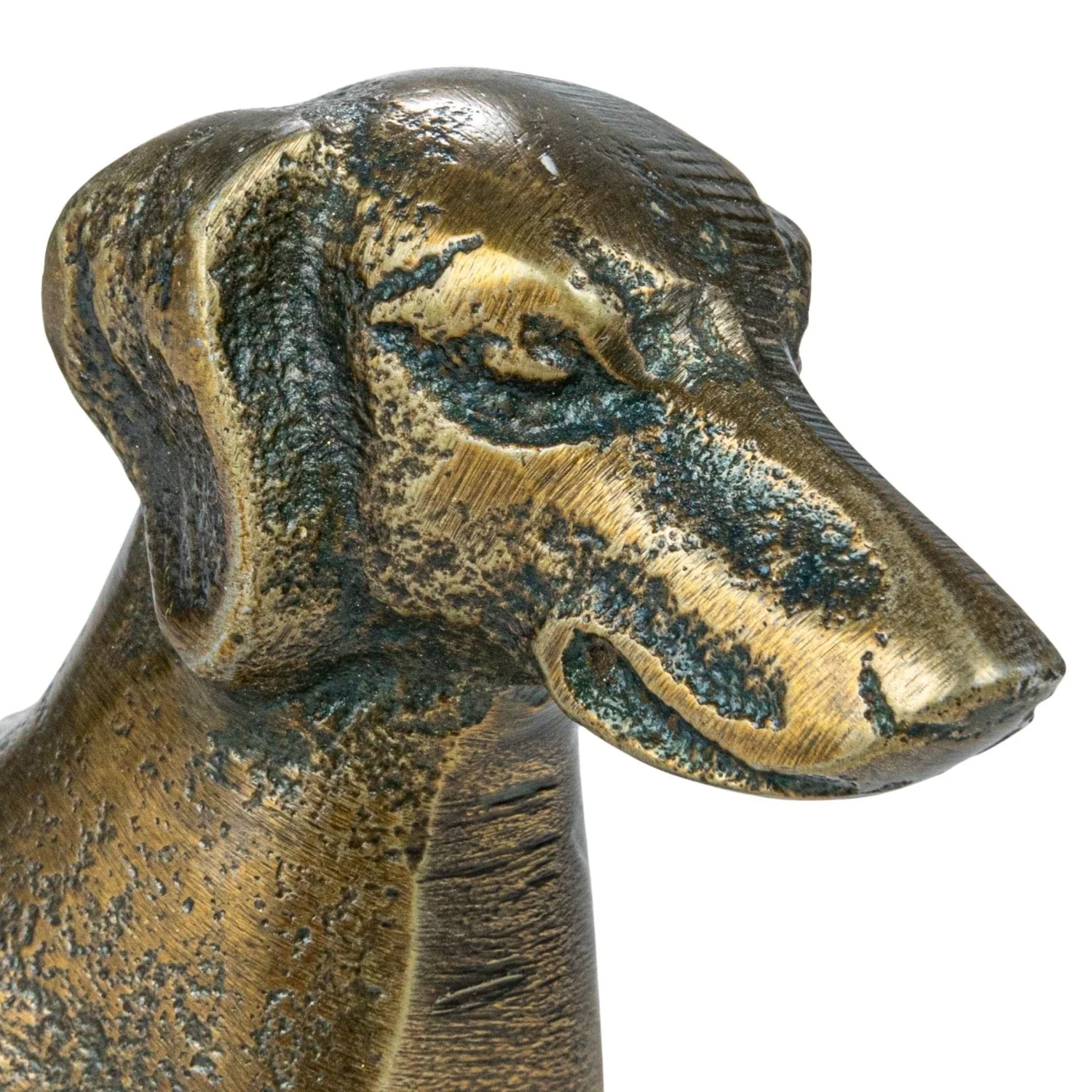 Bronze Finished Dachshund Figurine - Image 3