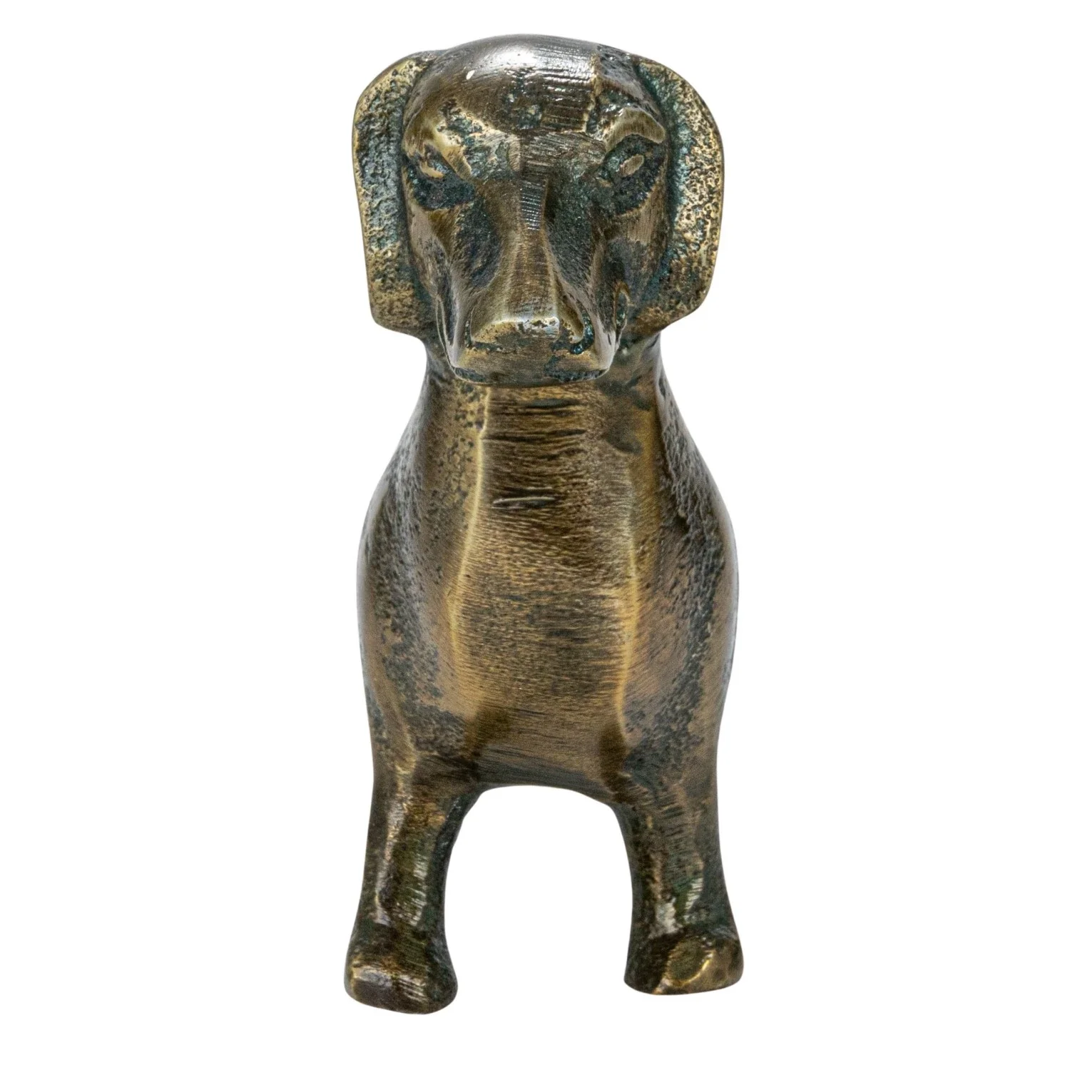 Bronze Finished Dachshund Figurine - Image 2