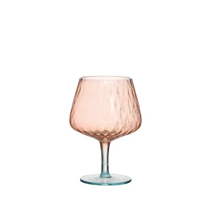 Two-Tone Short Stemmed Wine Glass