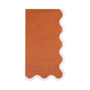 Rust Ric Rac Dinner Paper Napkins