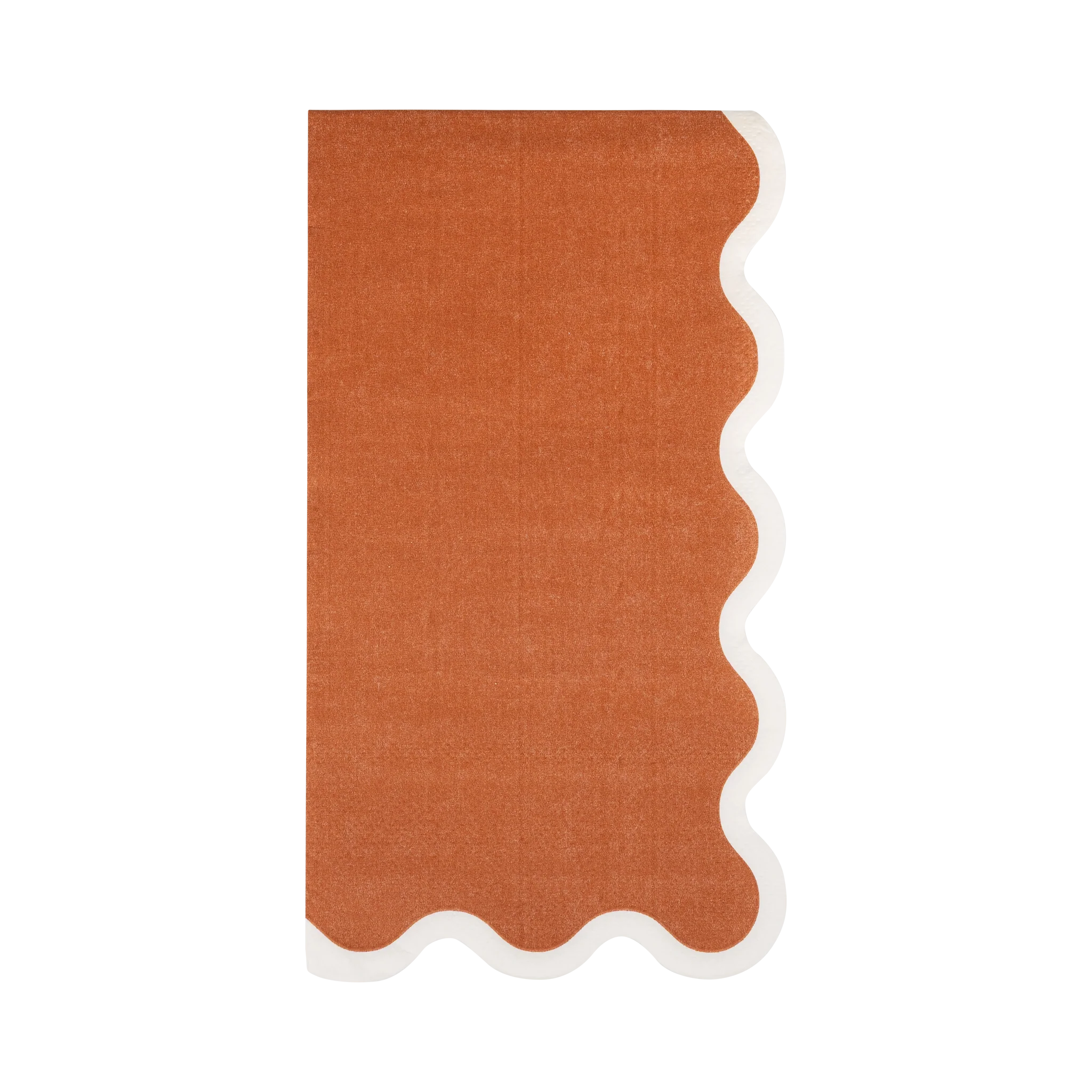 Rust Ric Rac Dinner Paper Napkins