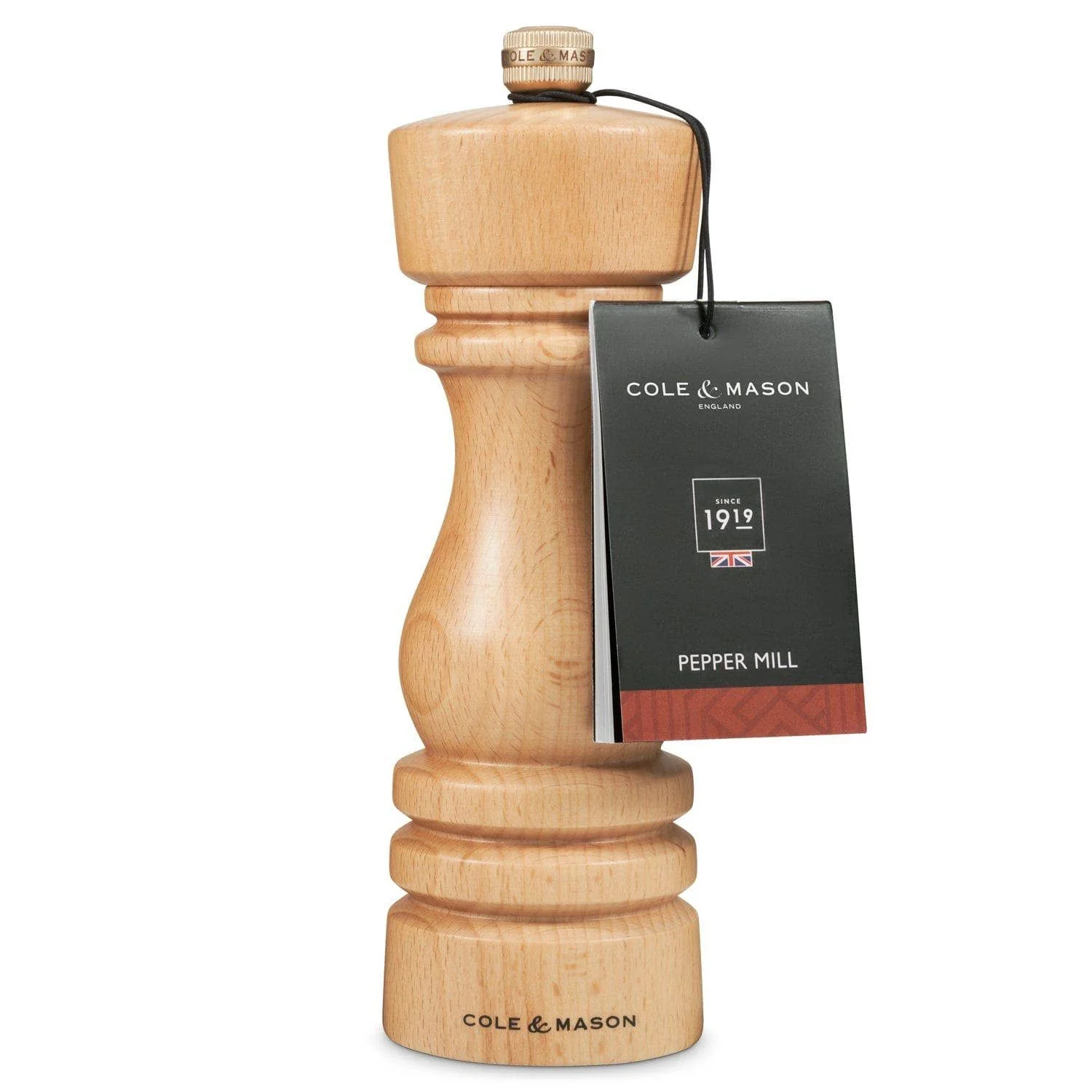 Cole & Mason London Natural Beech Salt & Pepper Mills - Image 10