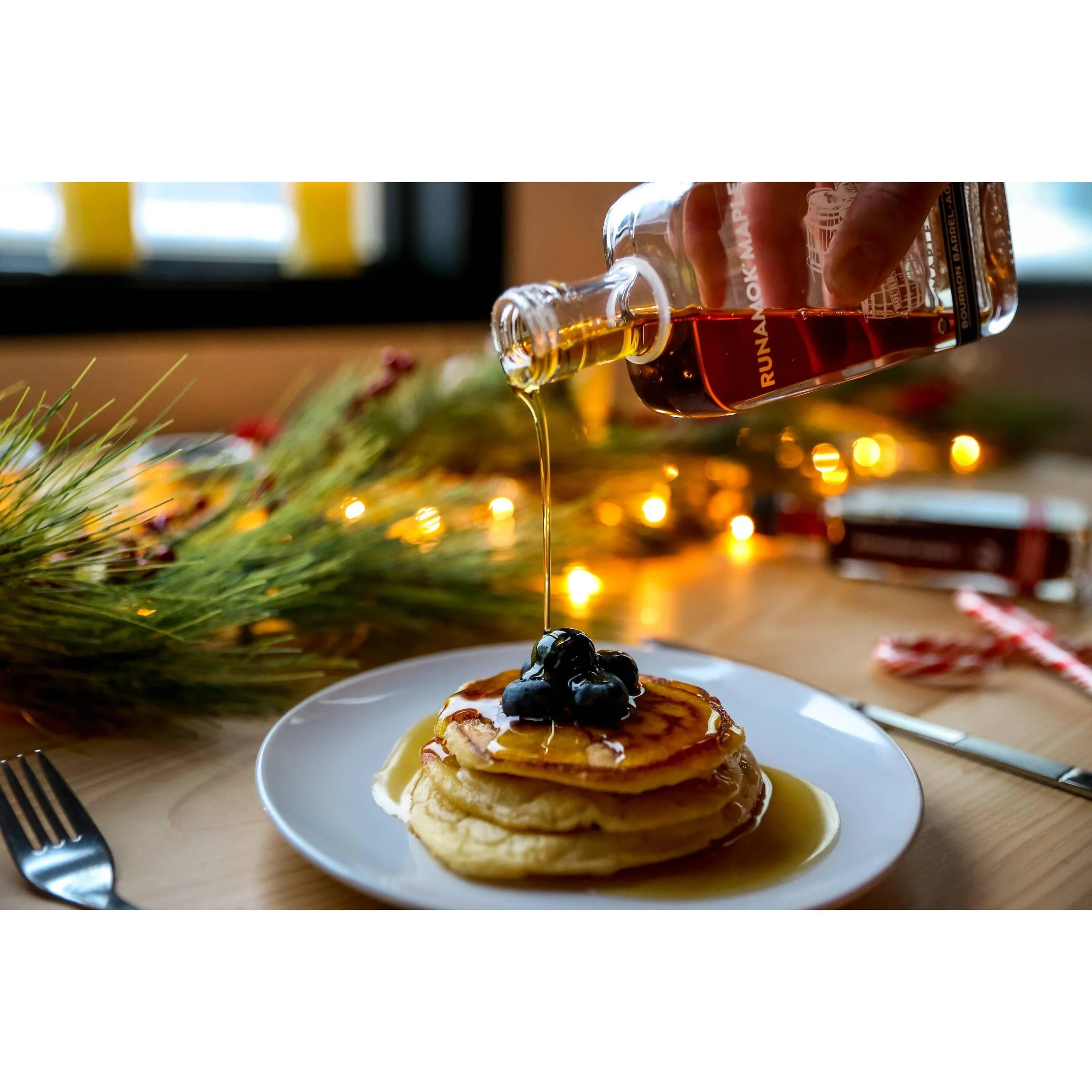Bourbon Barrel-Aged Organic Vermont Maple Syrup - Image 5