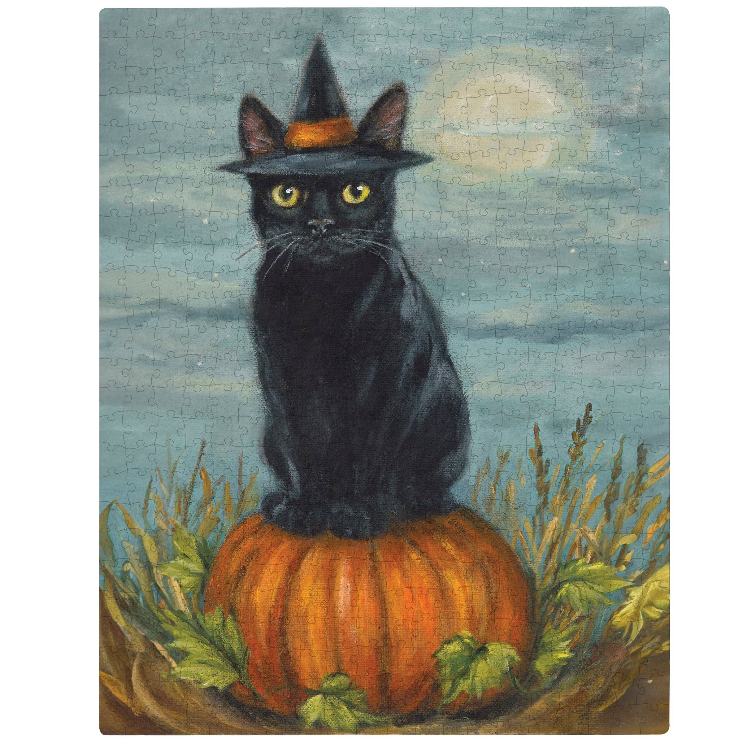 Black Cat Witch Puzzle - Image 2