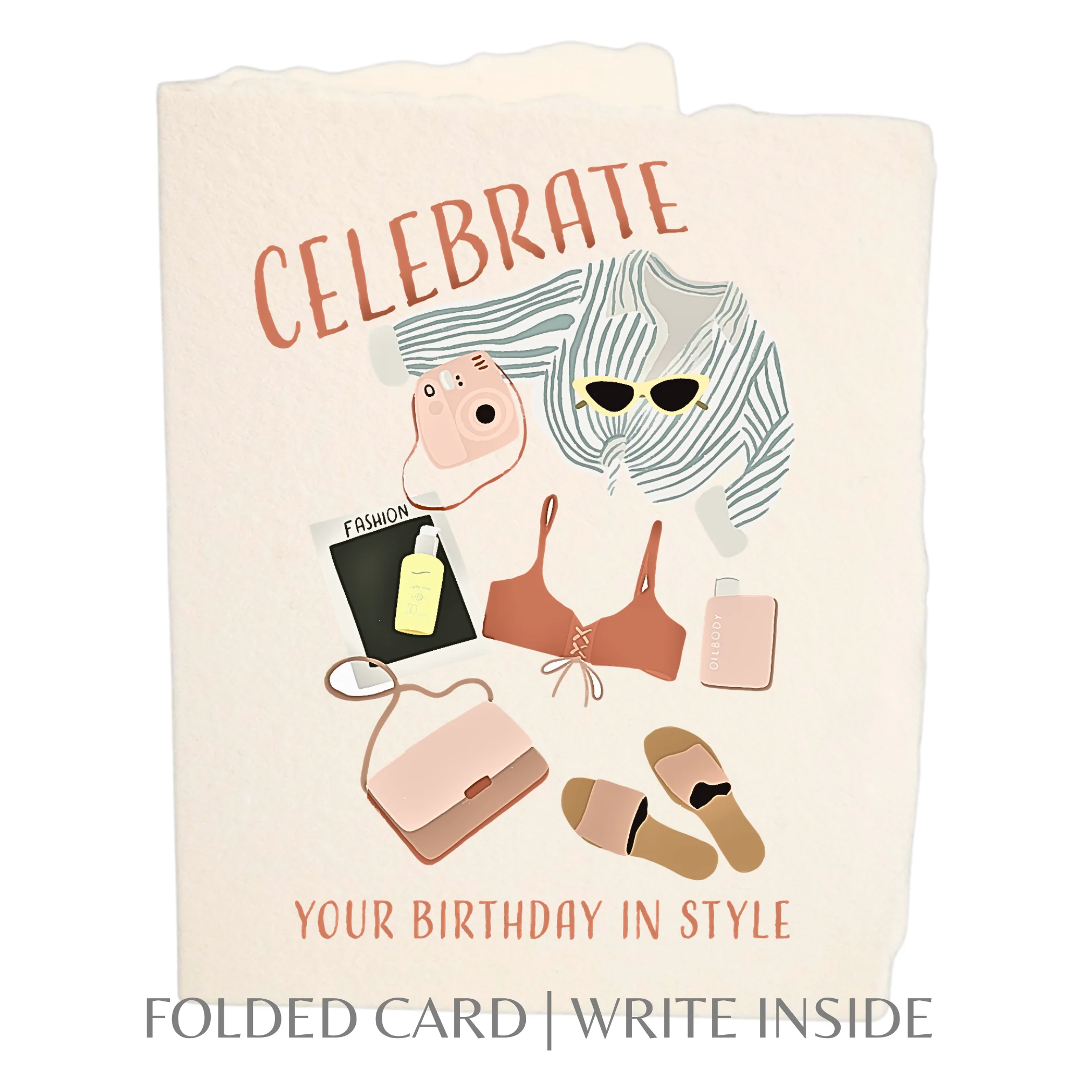 Birthday In Style | Eco-Friendly Fair Trade Greeting Card - Image 3