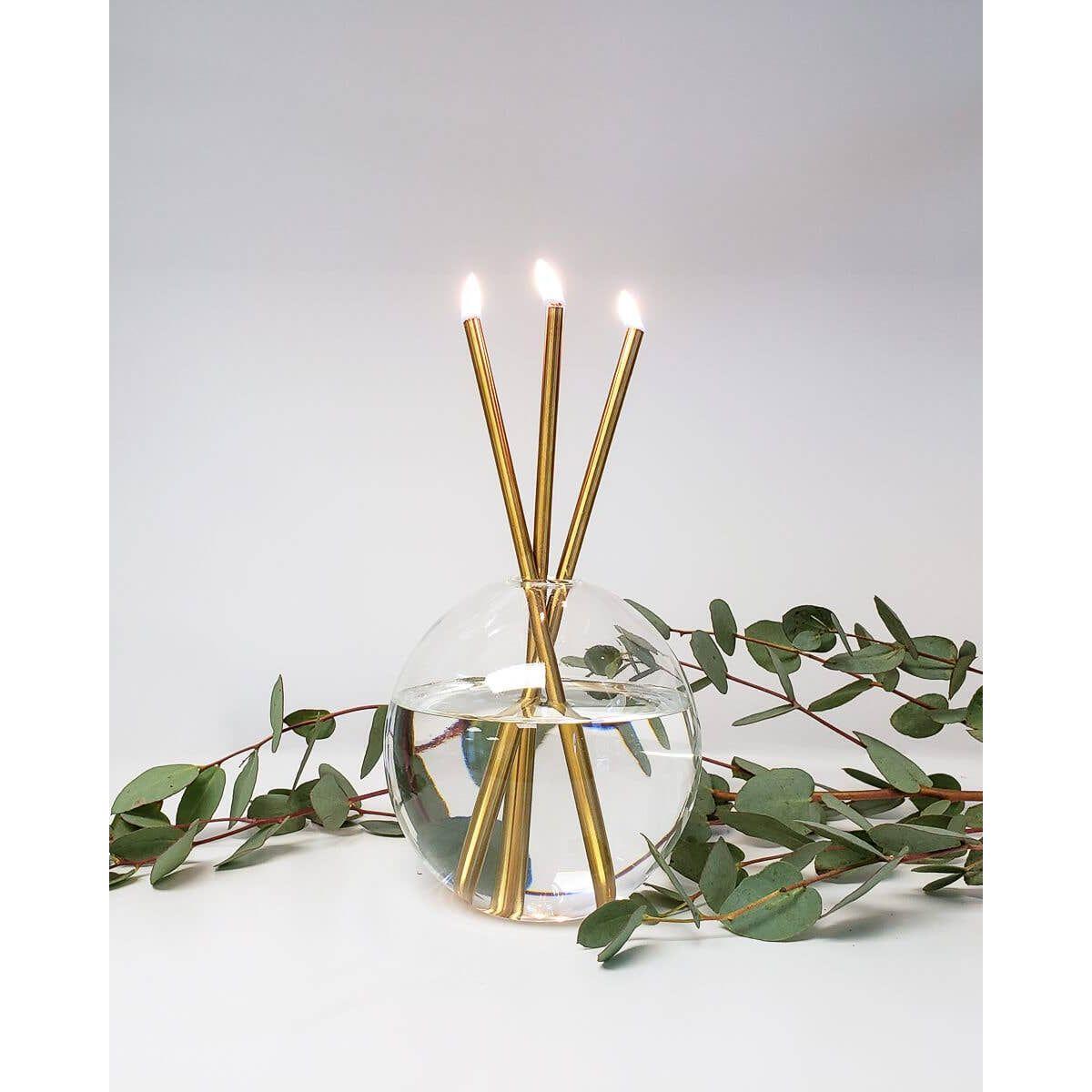 Neva Vase Clear Everlasting Candle Holder - Image 2