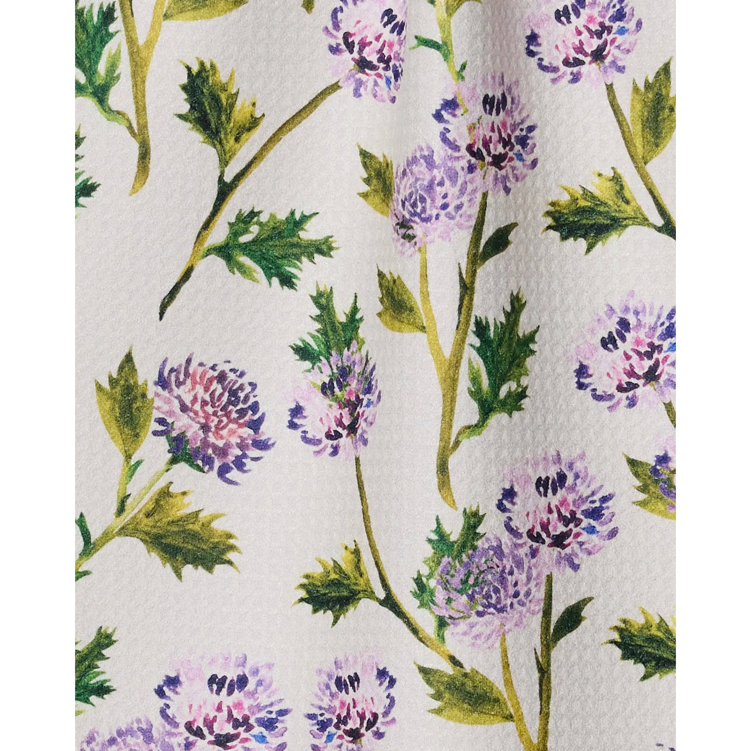 Blooming Thistle Geometry Bar Towel - Image 2