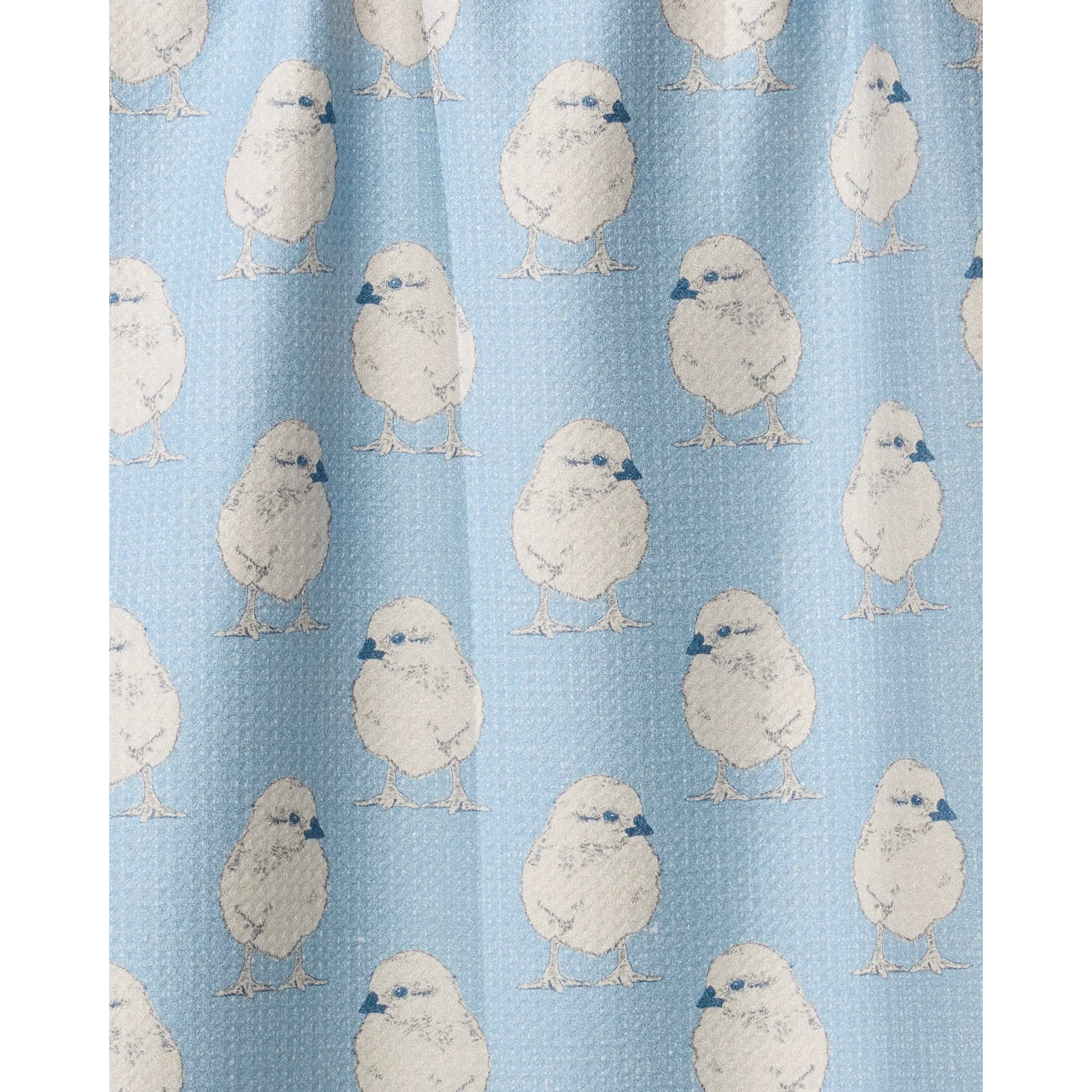 Chickadee Geometry Tea Towel - Image 2
