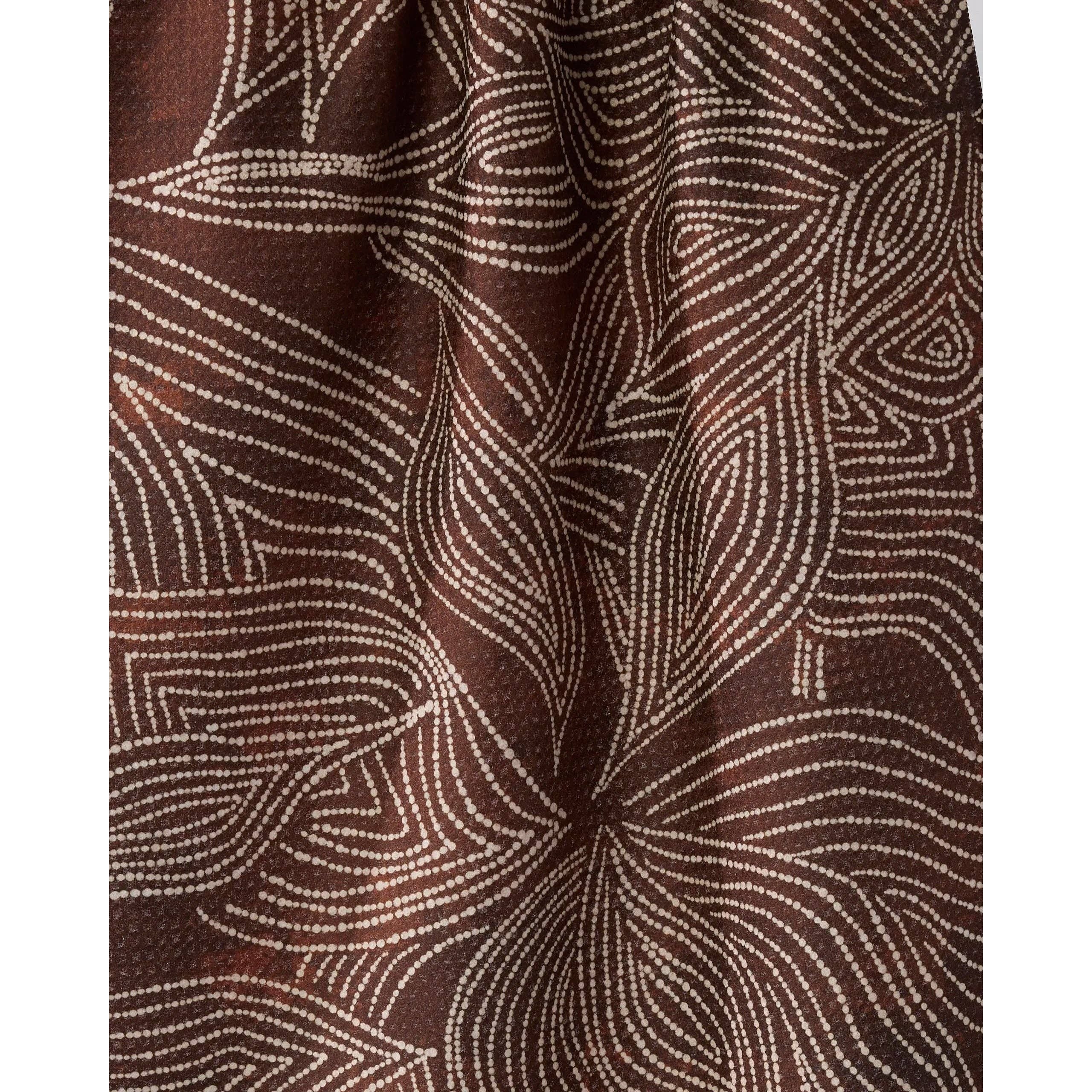 Pearl Botanical Geometry Tea Towel - Image 2