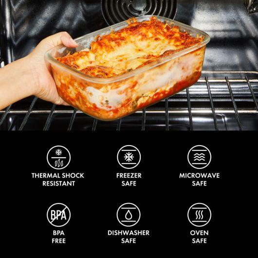 OXO 16 Piece Glass Smart Seal Everyday Container Set - Image 3